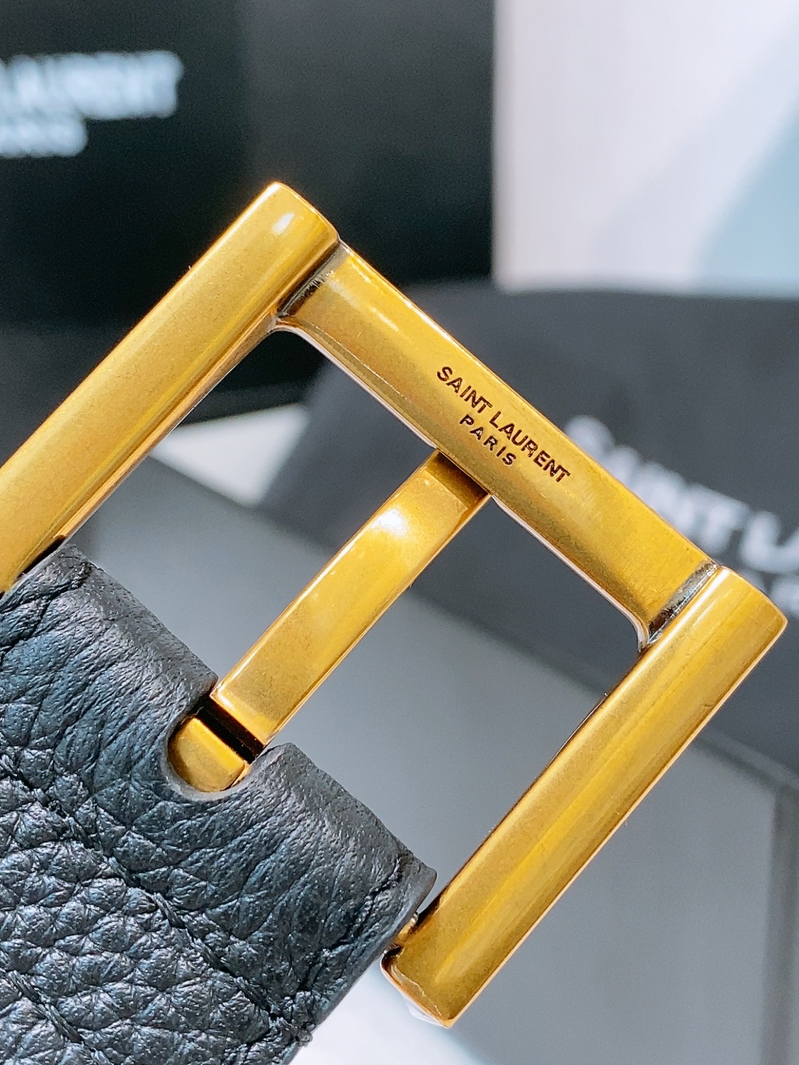 Female Pin Buckle Belt Cow Leather 30mm-l