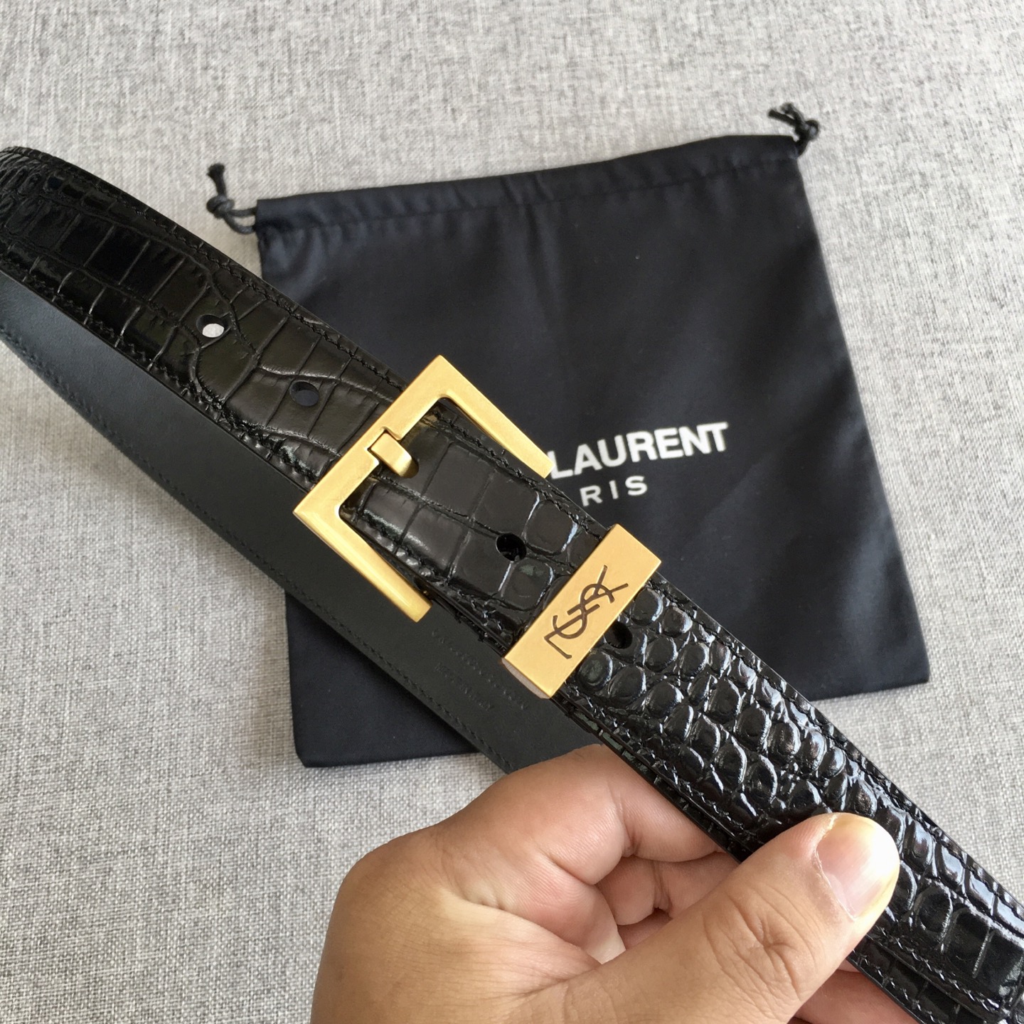 Saint Laurent Female Basic Belt 13514-m