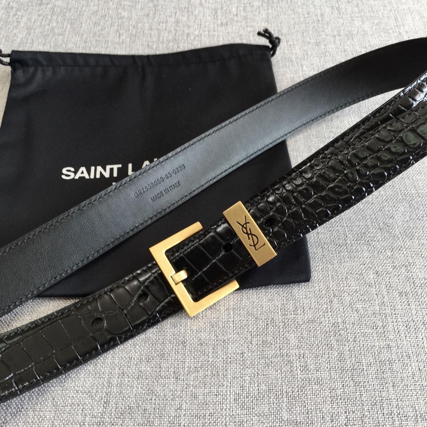 Saint Laurent Female Basic Belt 13514-m