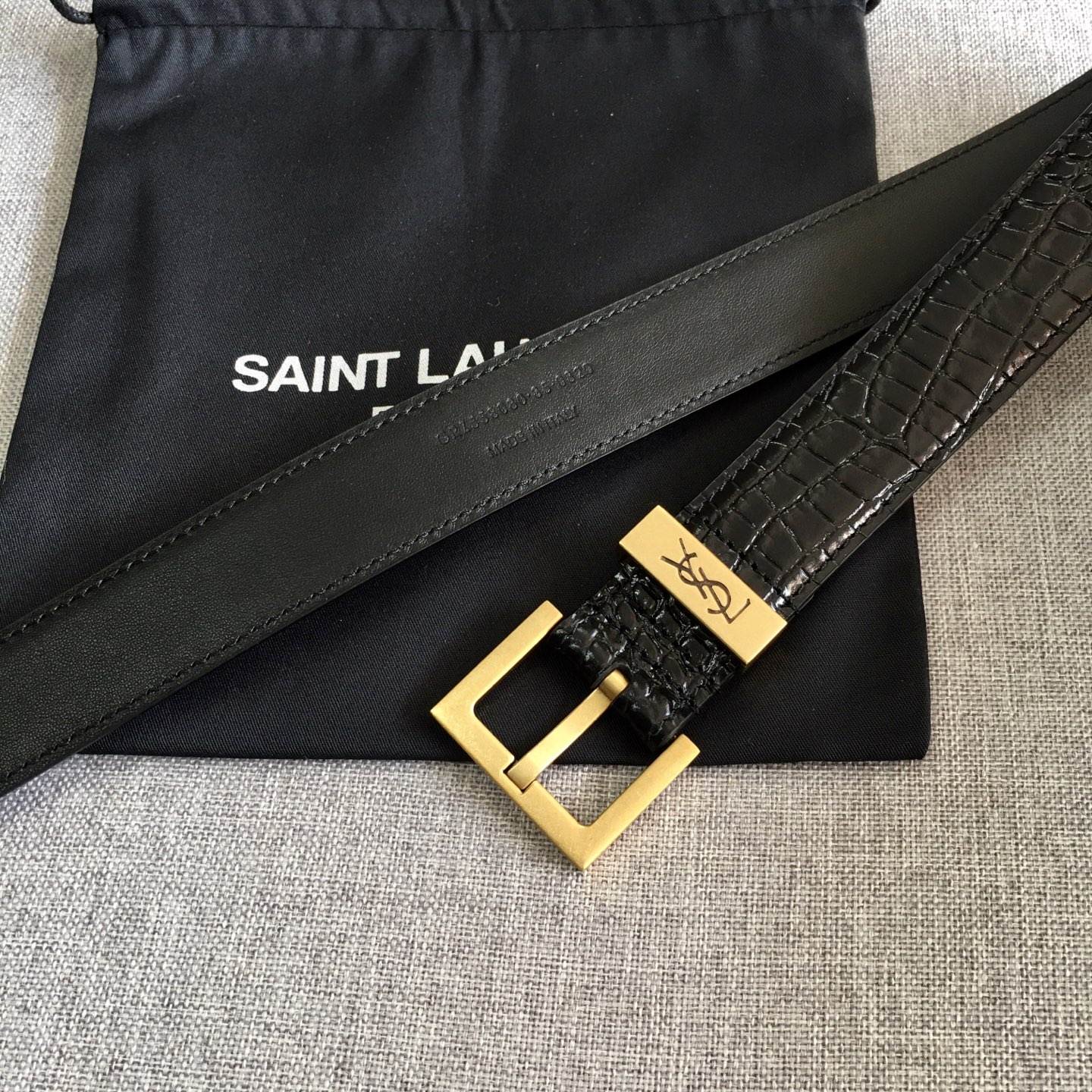 Saint Laurent Female Basic Belt 13514-m