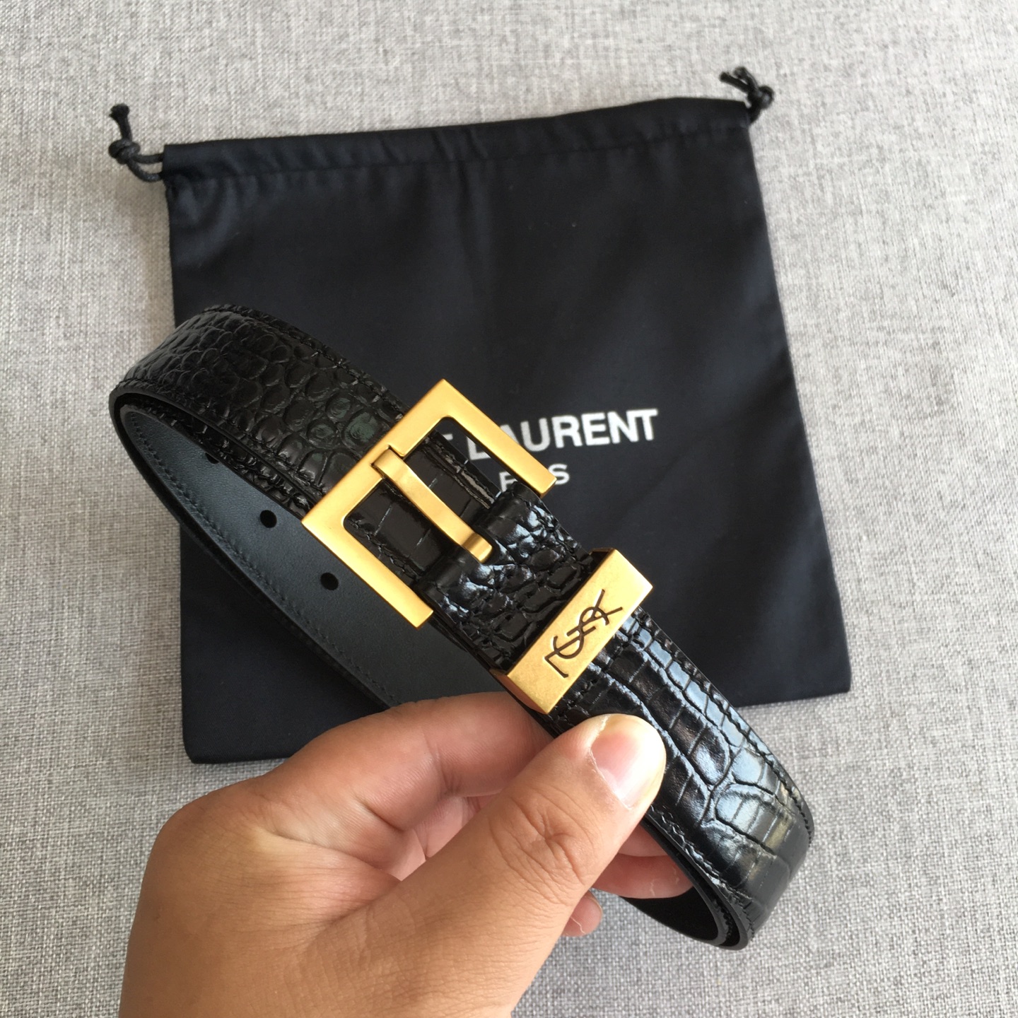 Saint Laurent Female Basic Belt 13514-m