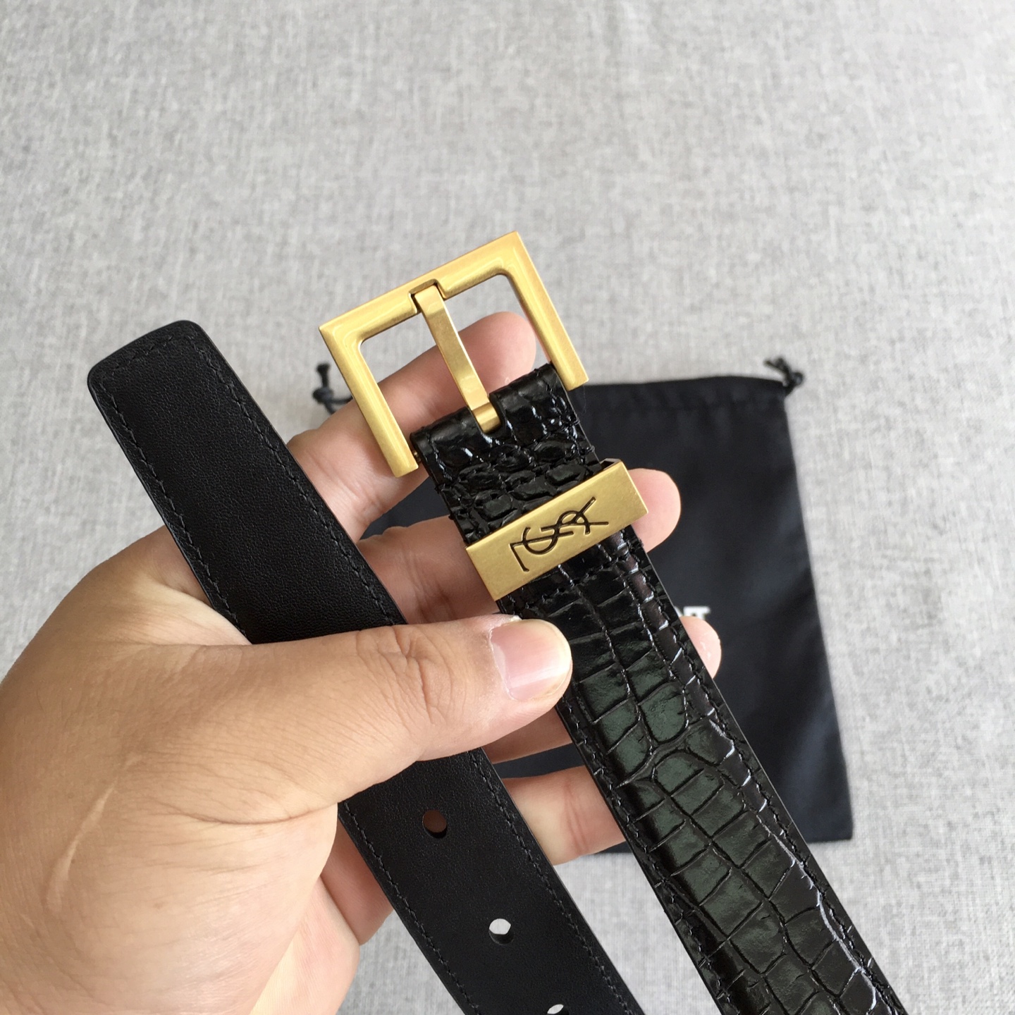 Saint Laurent Female Basic Belt 13514-m