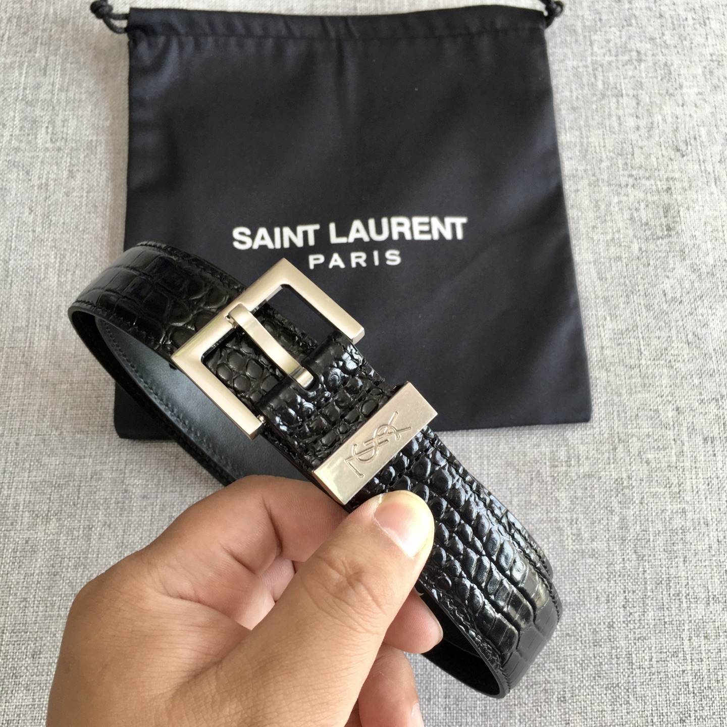 Saint Laurent Female Basic Belt 13514-m