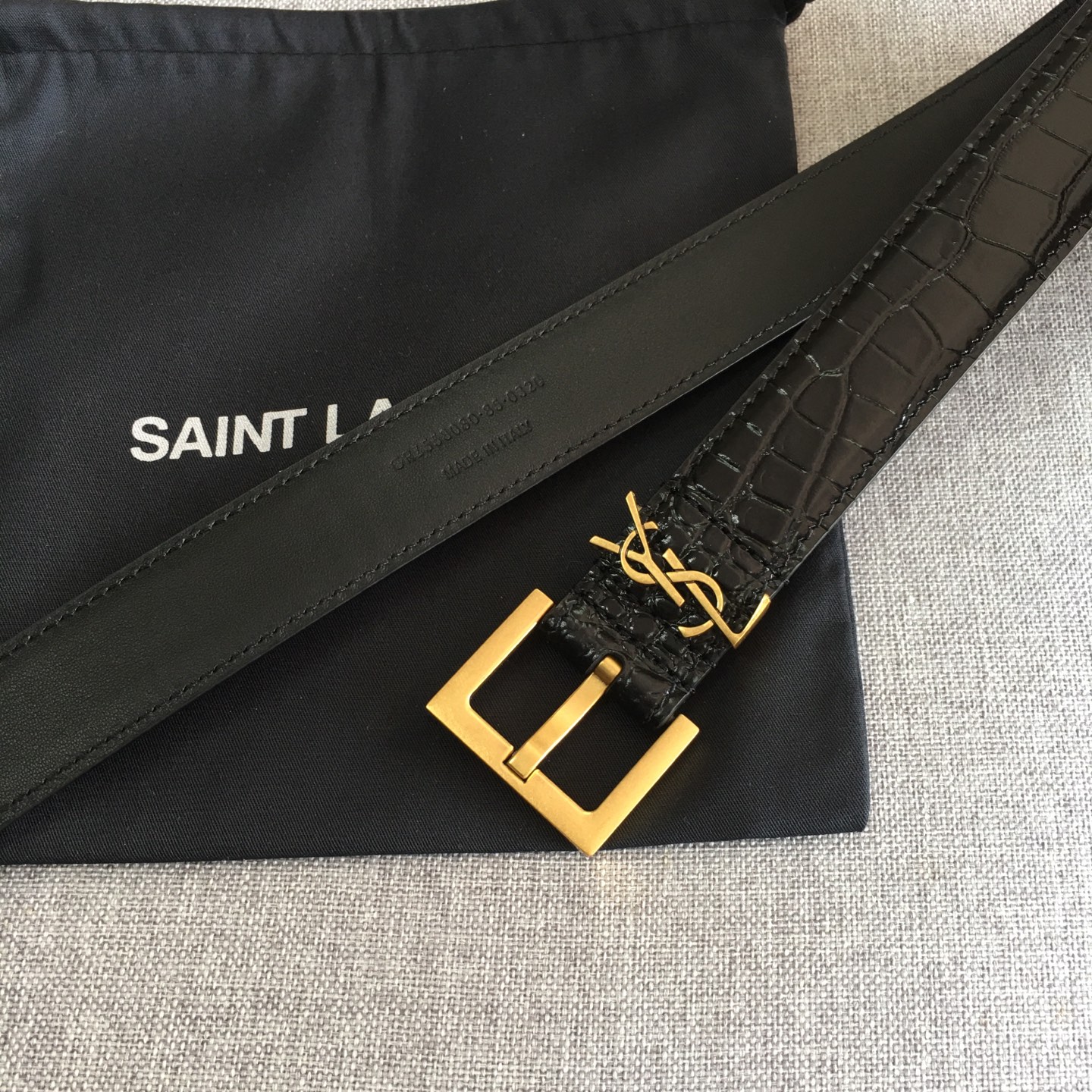 Saint Laurent Female Basic Belt 13514-m