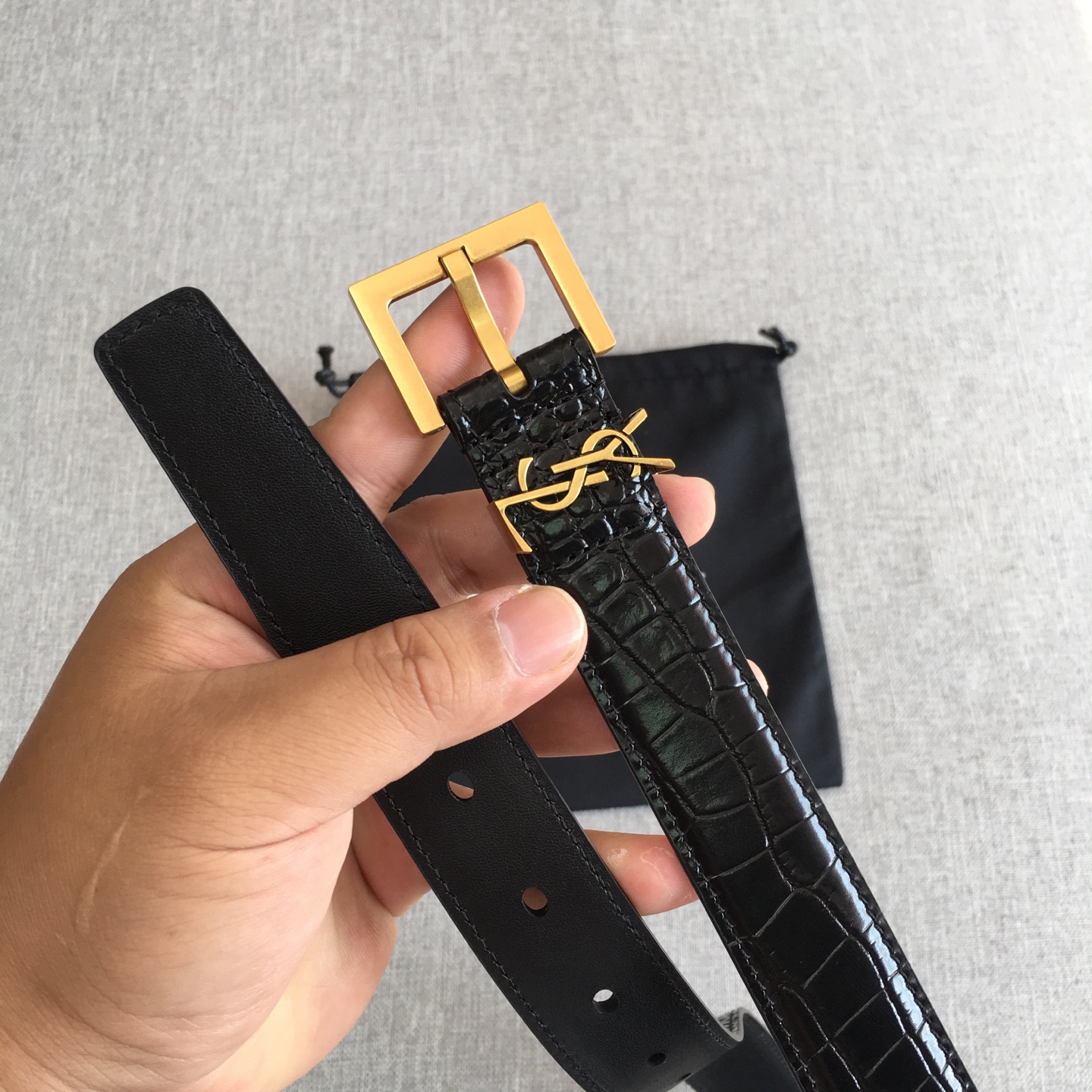 Saint Laurent Female Basic Belt 13514-m