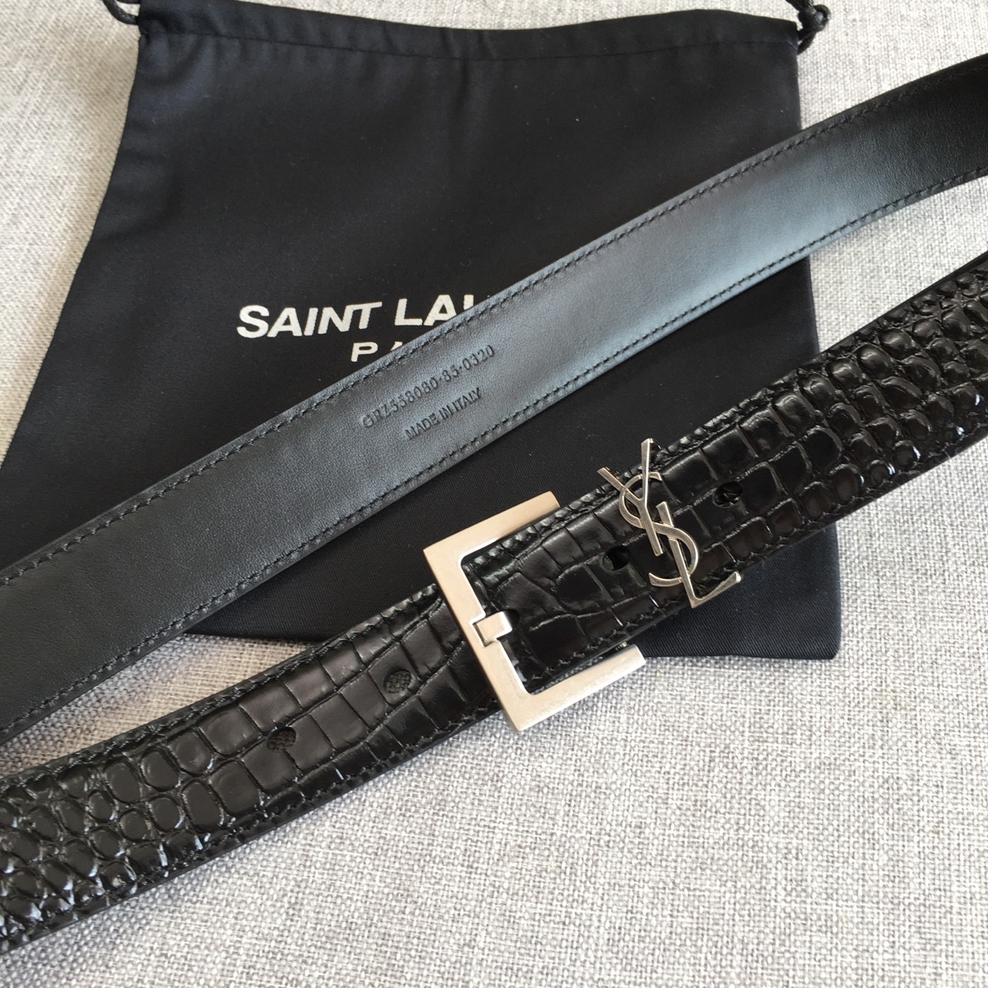 Saint Laurent Female Basic Belt 13514-m
