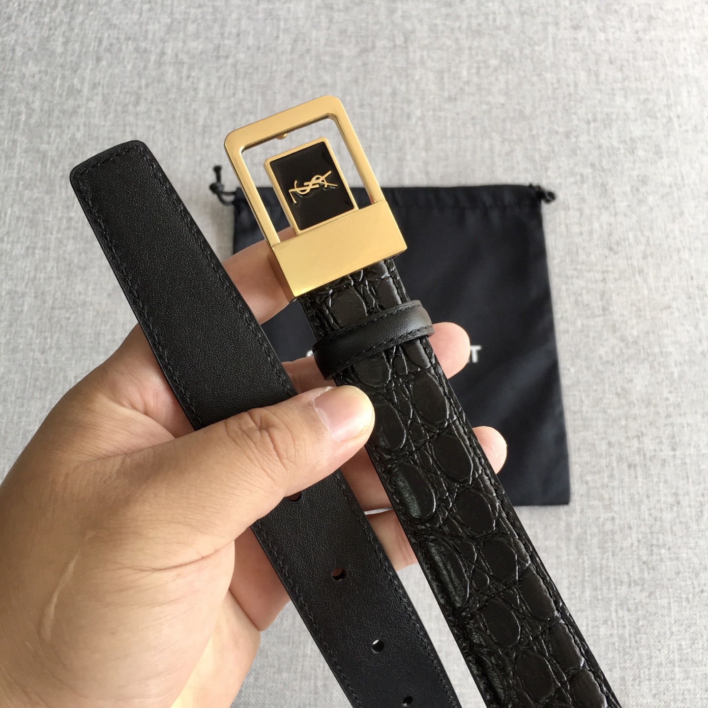 Saint Laurent Female Basic Belt 13514-m