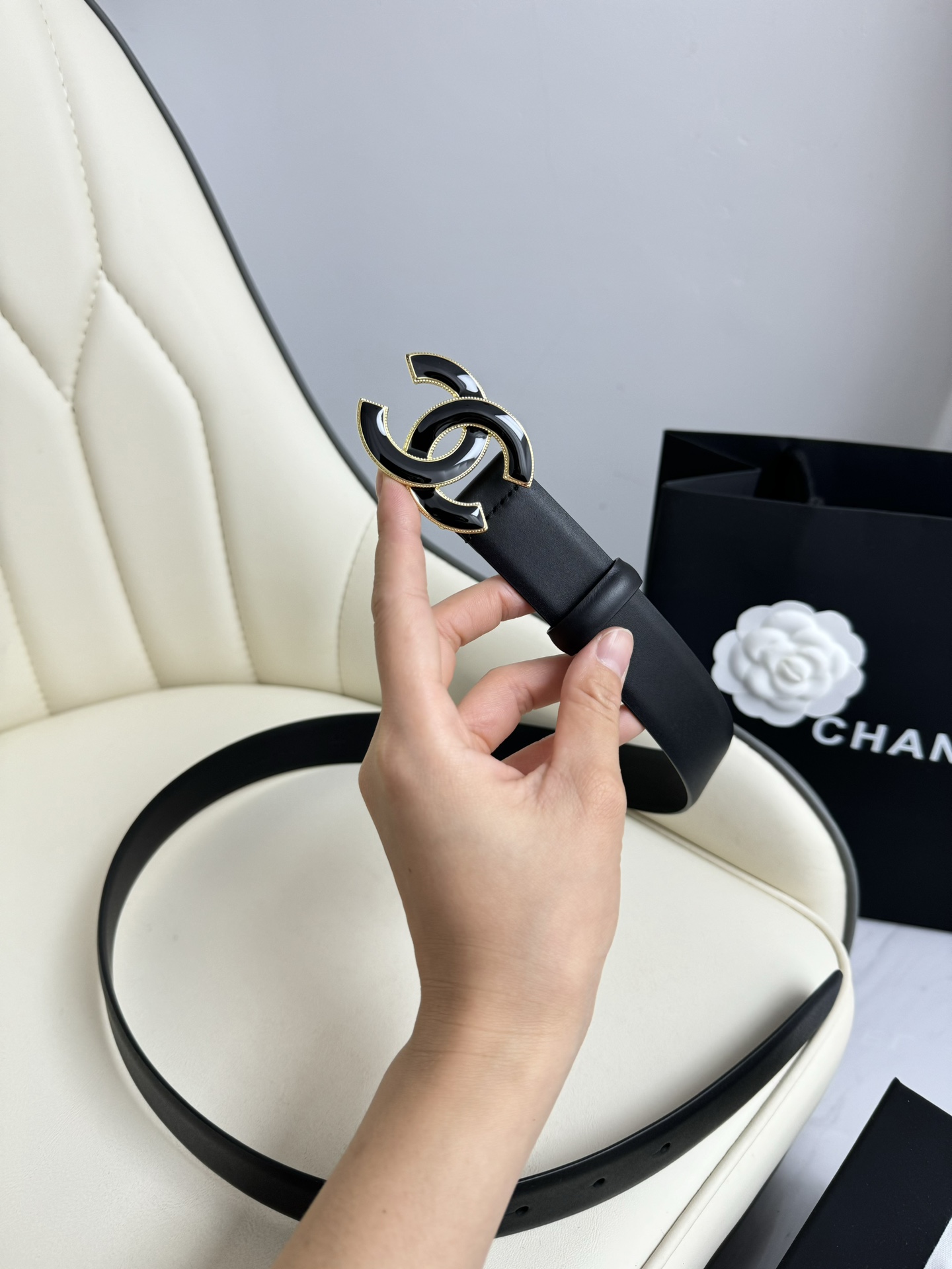 Chanel Female Basic Belt M