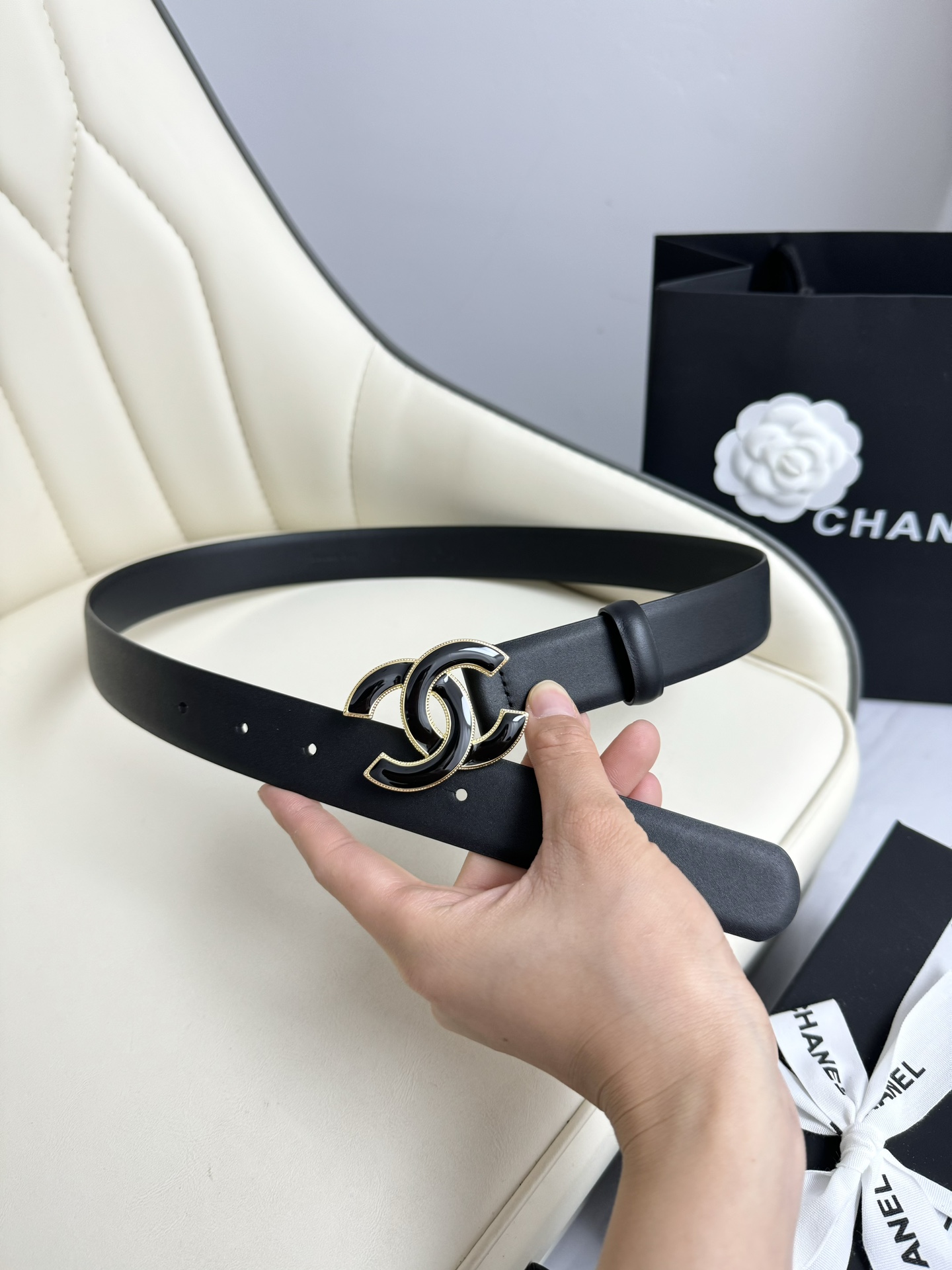 Chanel Female Basic Belt M
