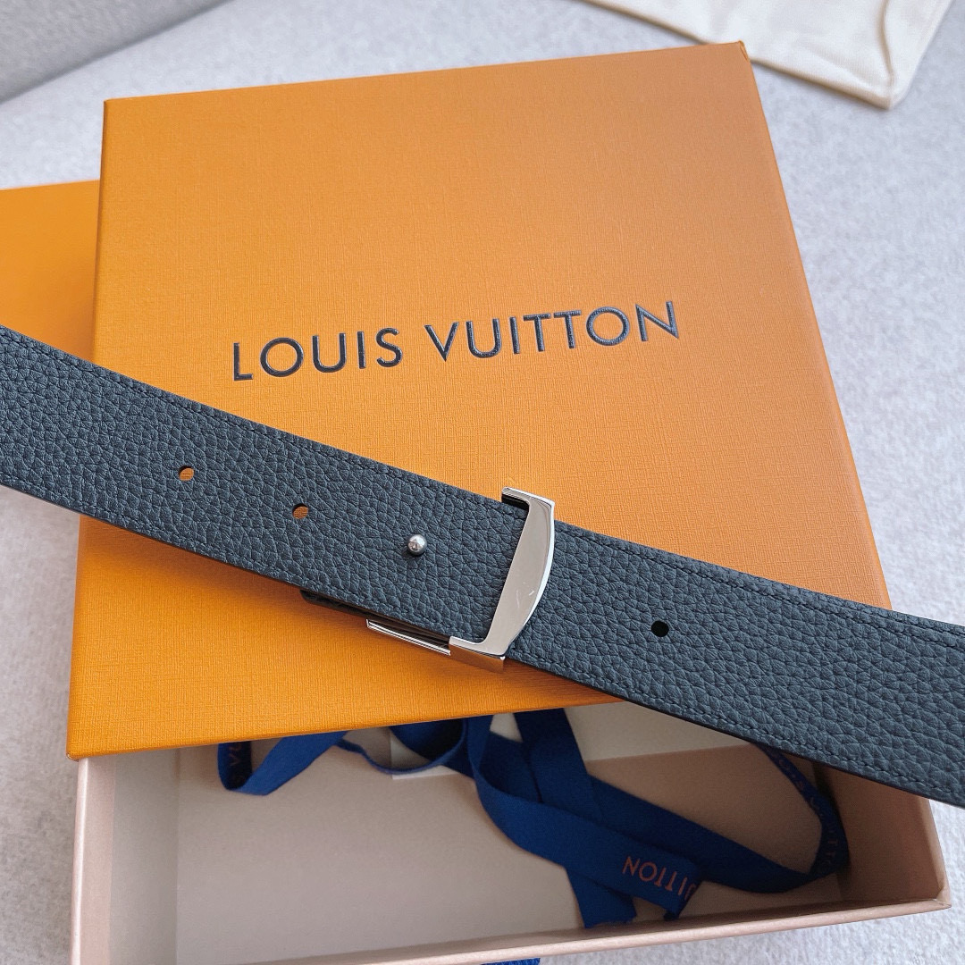 Louis Vuitton Female Basic Belt Cow Leather 30mm-s-l