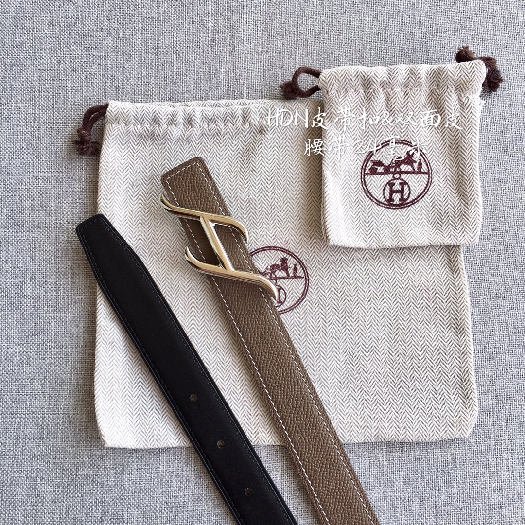 Hermès Female Basic Belt Top Grain Leather 13514-m