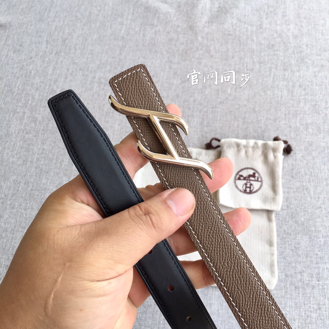 Hermès Female Basic Belt Top Grain Leather 13514-m