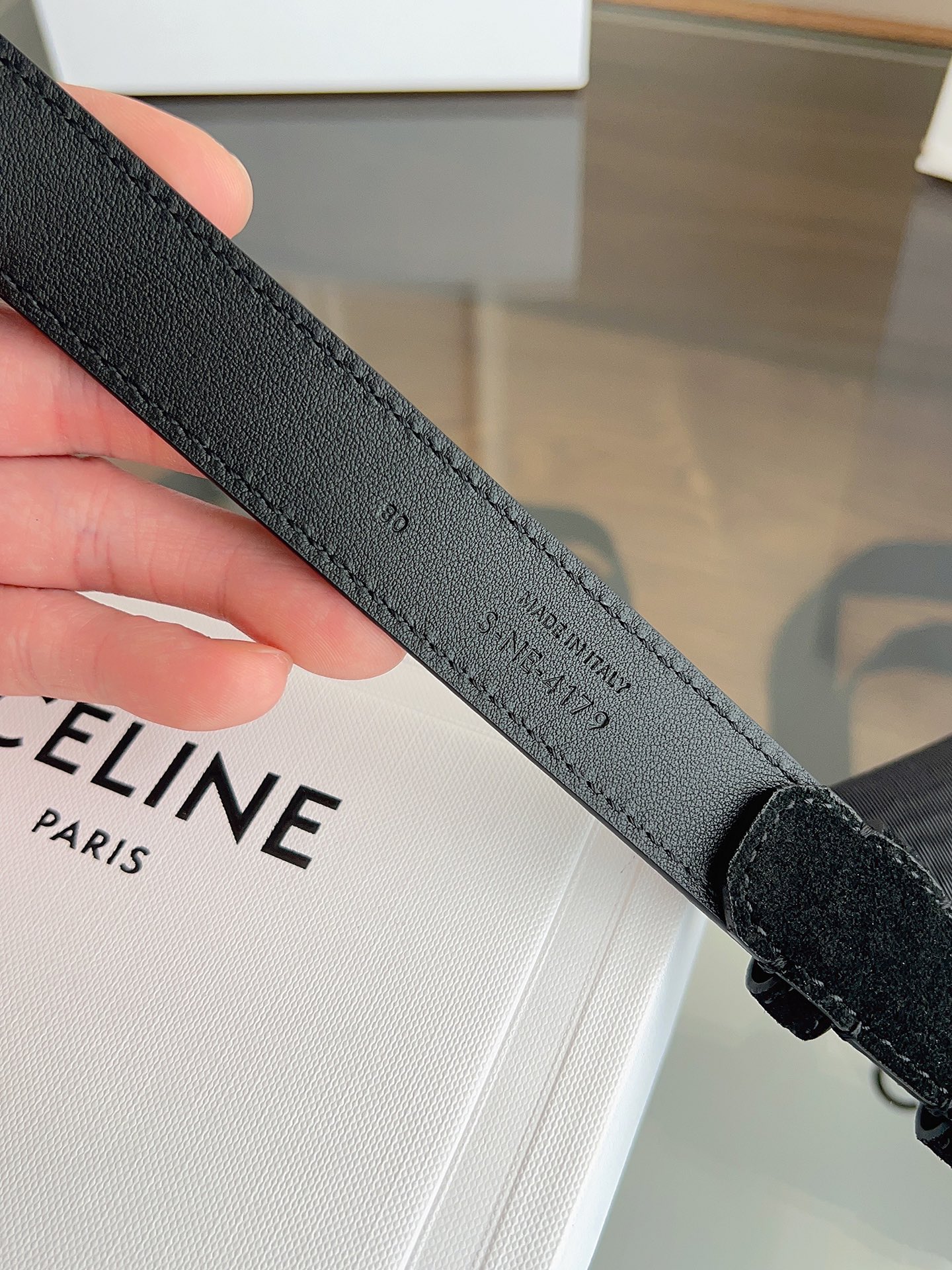 Celine Female Basic Belt Cow Leather M-l