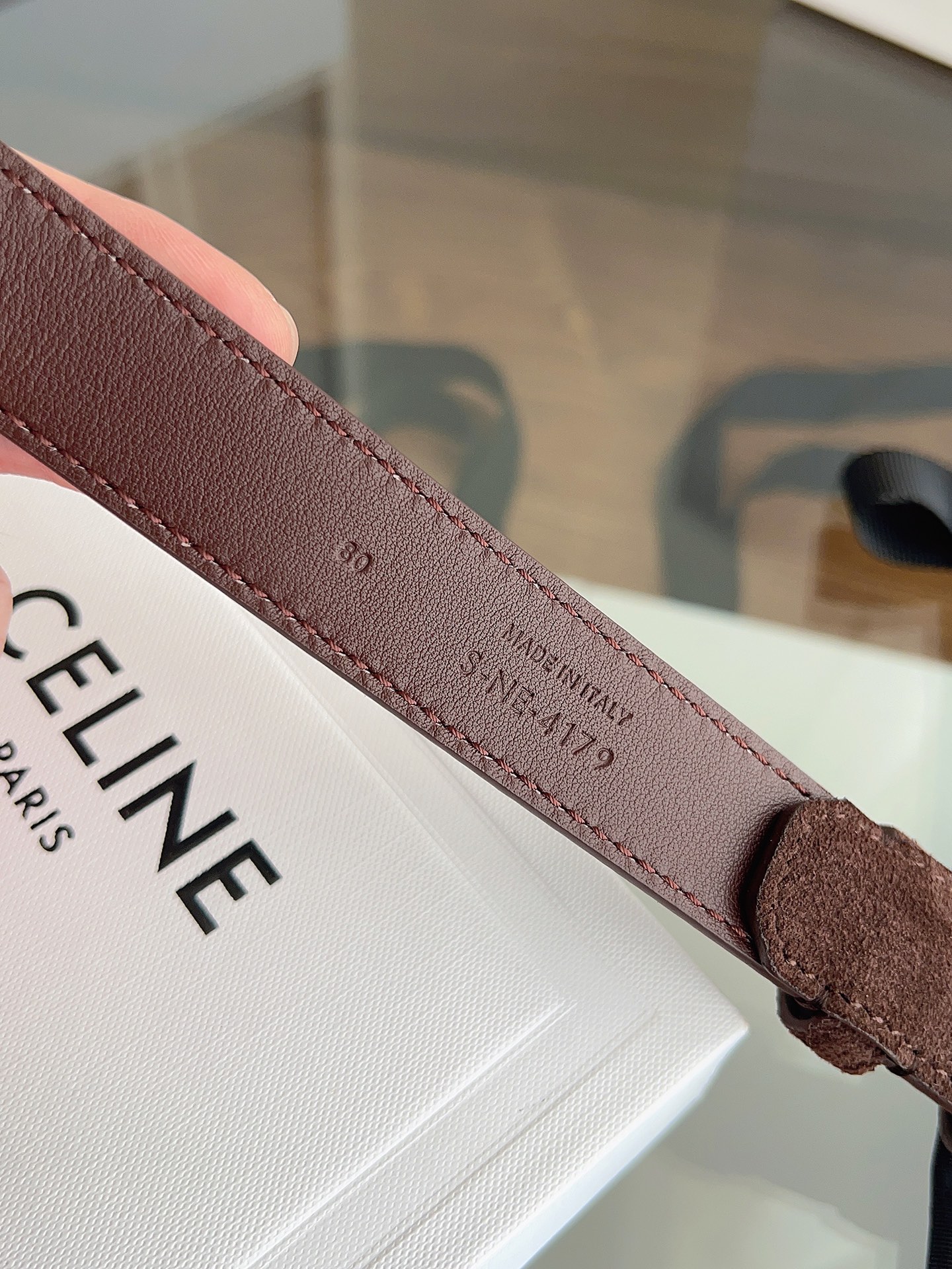 Celine Female Basic Belt Cow Leather M-l