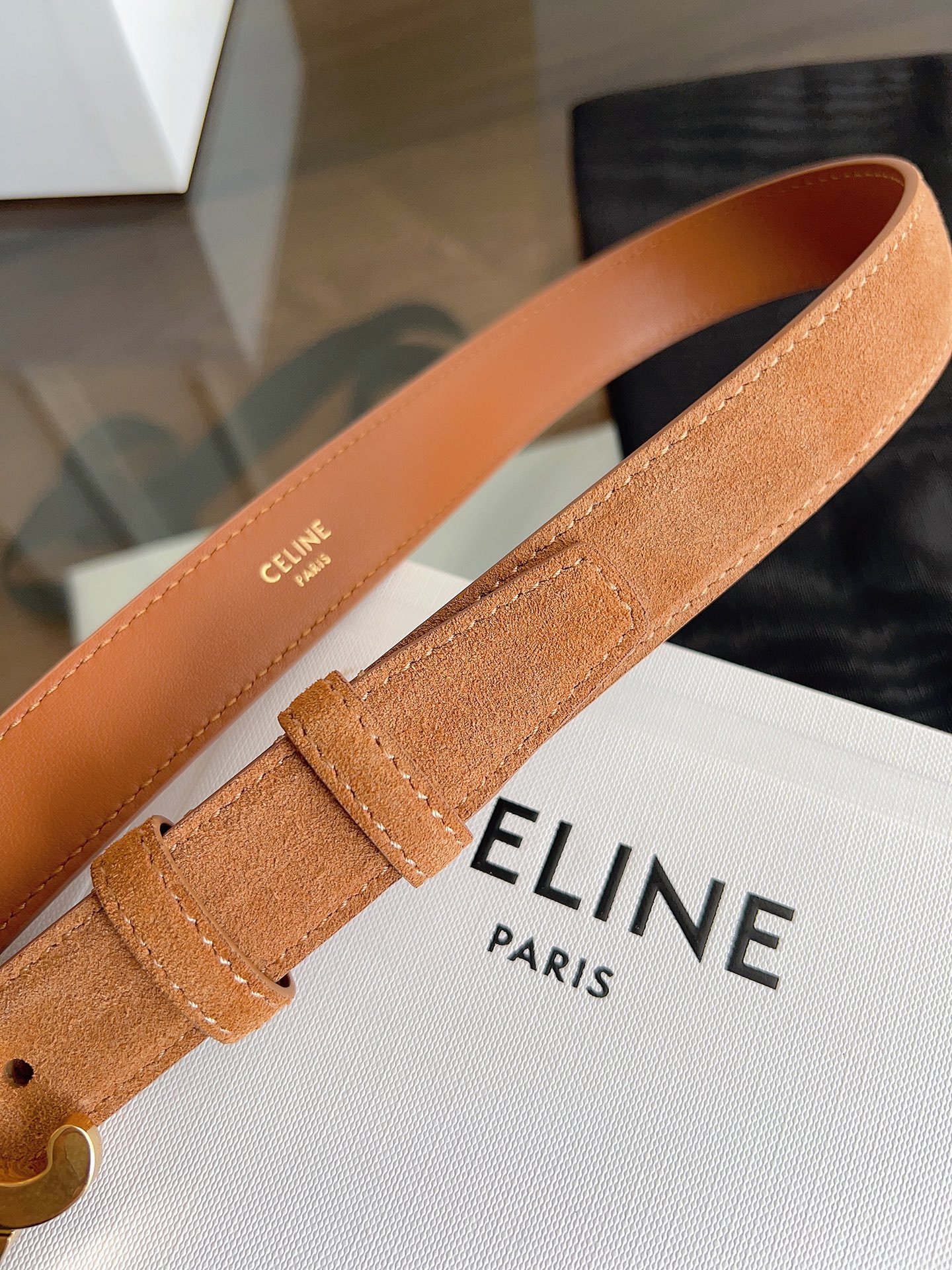 Celine Female Basic Belt Cow Leather M-l