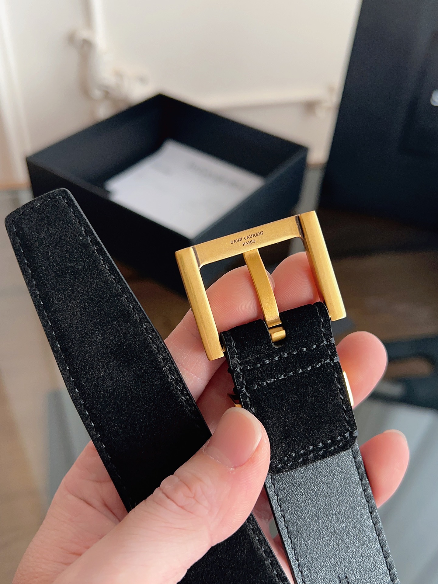 Saint Laurent Female Basic Belt S-m-l