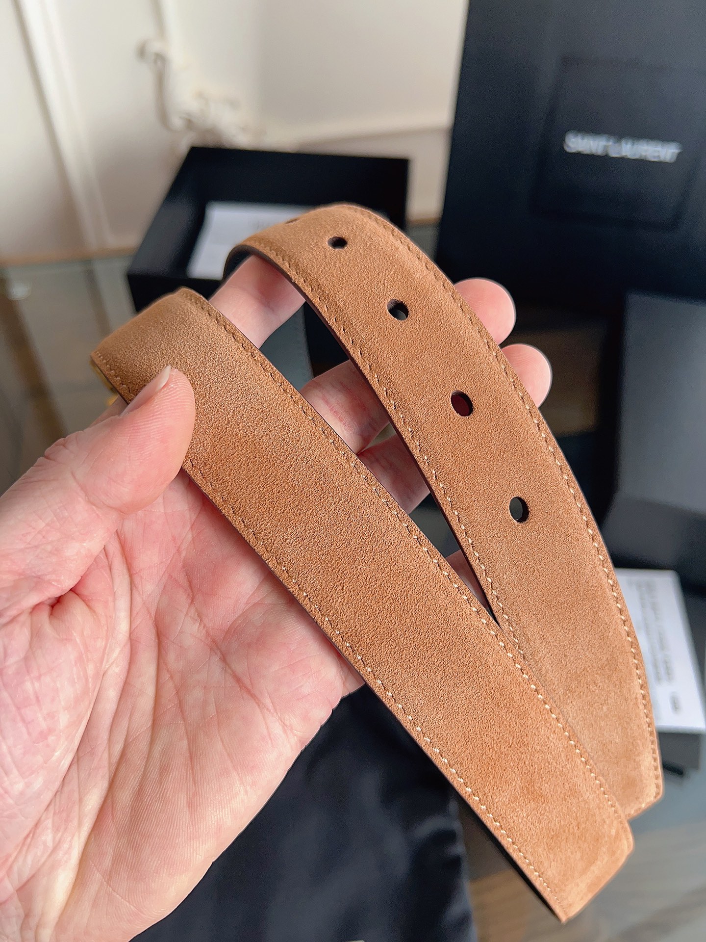 Saint Laurent Female Basic Belt S-m-l