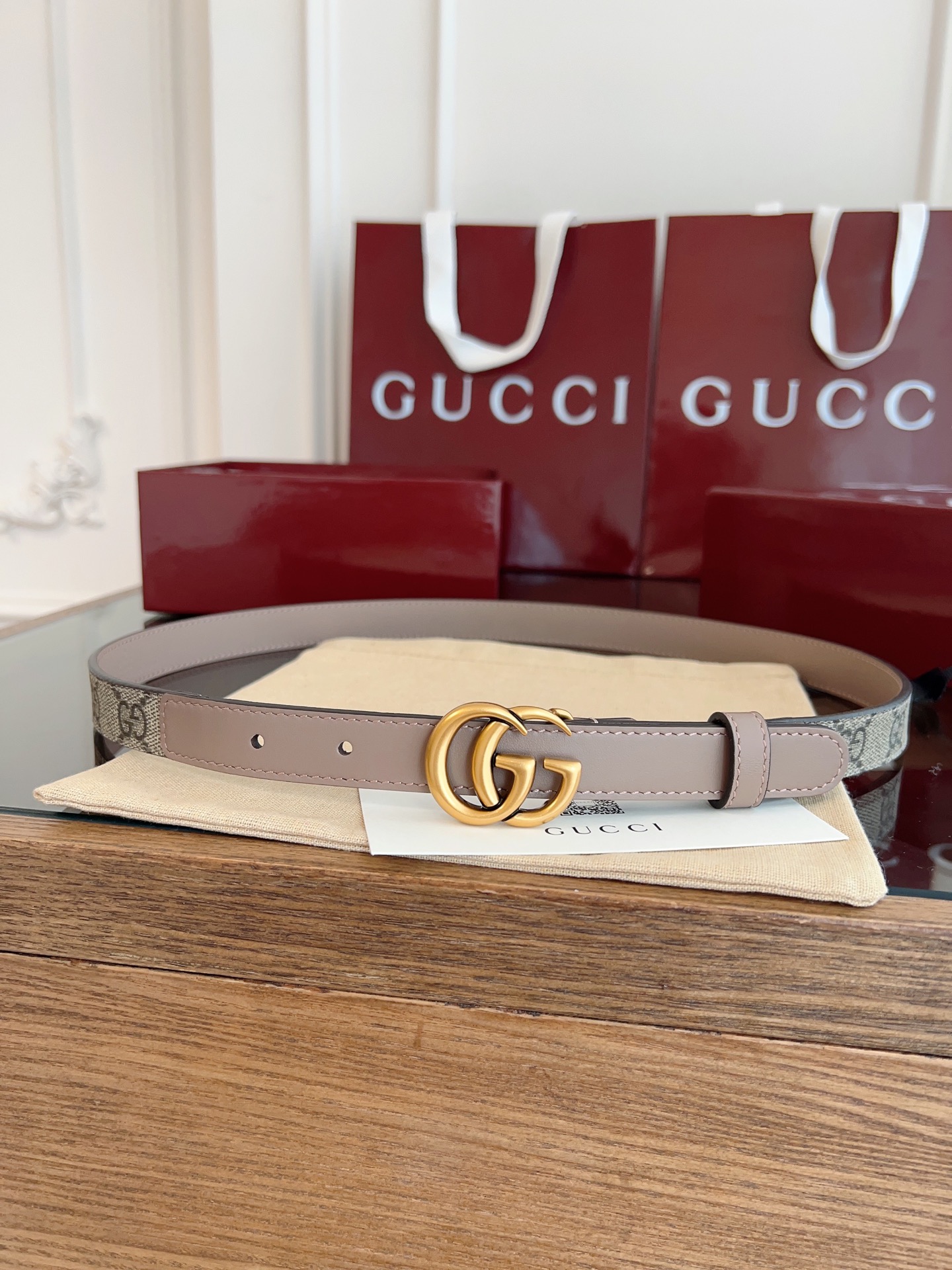 Gucci Female Basic Belt Cow Leather S-m-l
