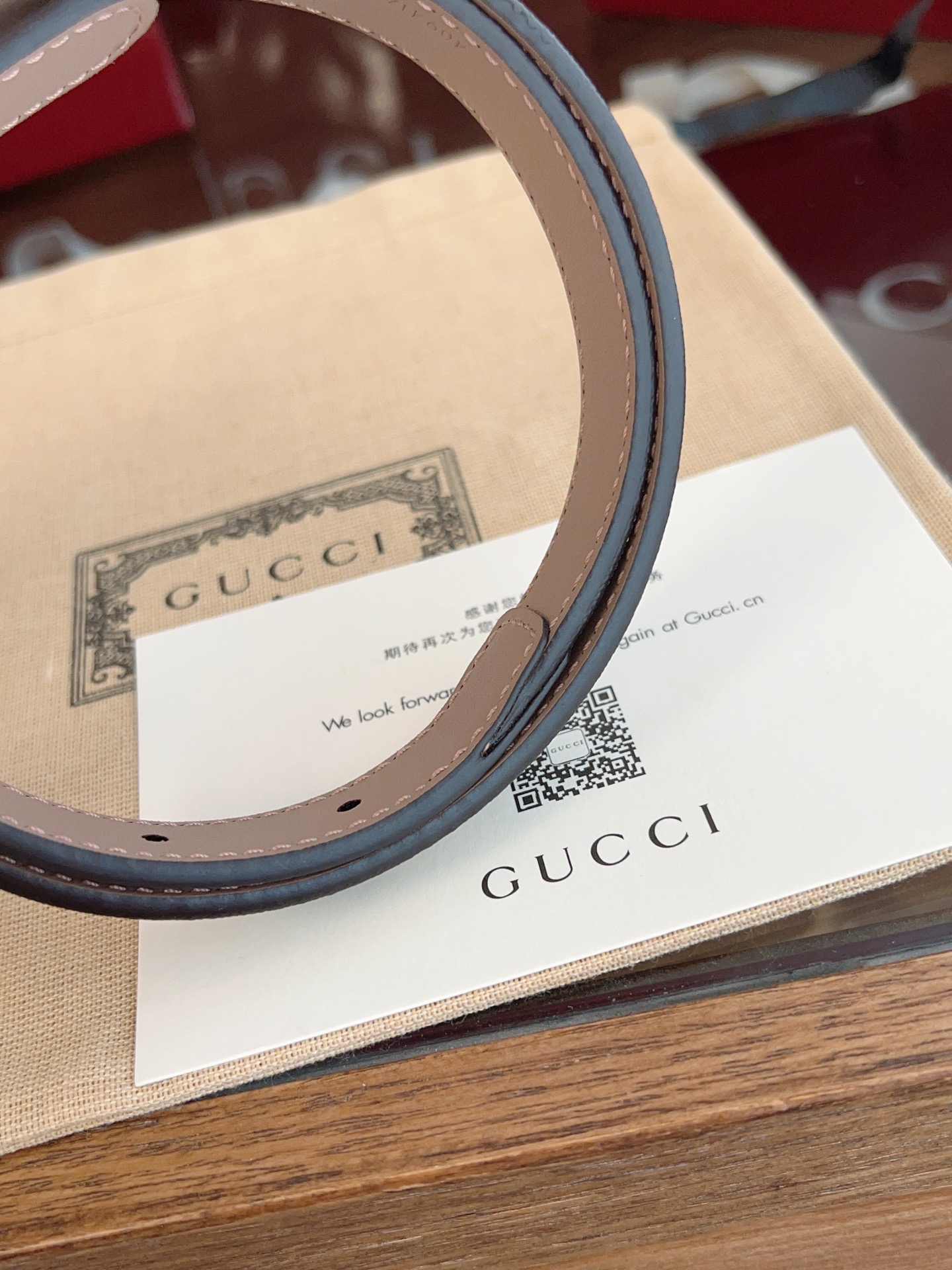 Gucci Female Basic Belt Cow Leather S-m-l