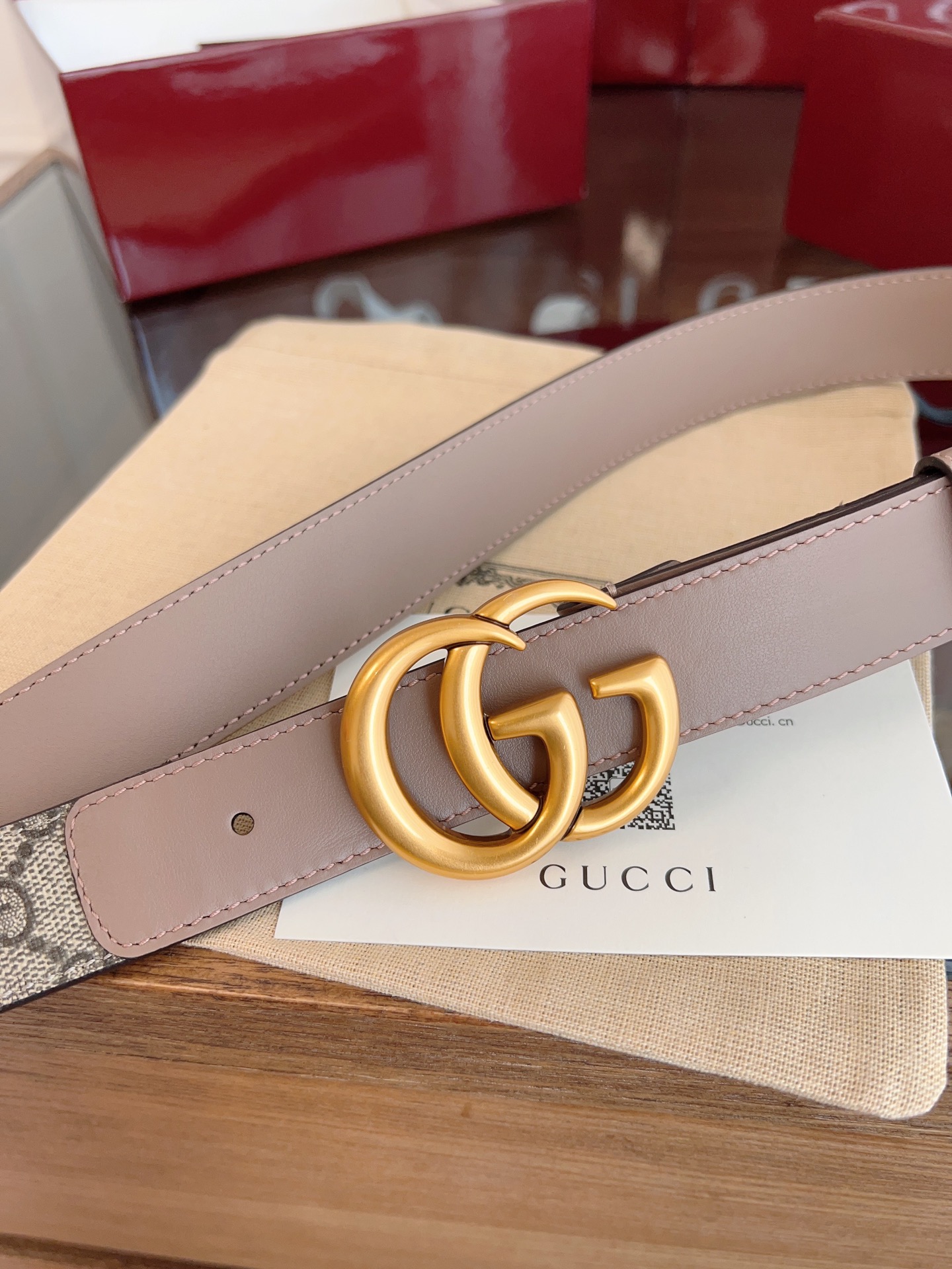Gucci Female Basic Belt Cow Leather S-m-l