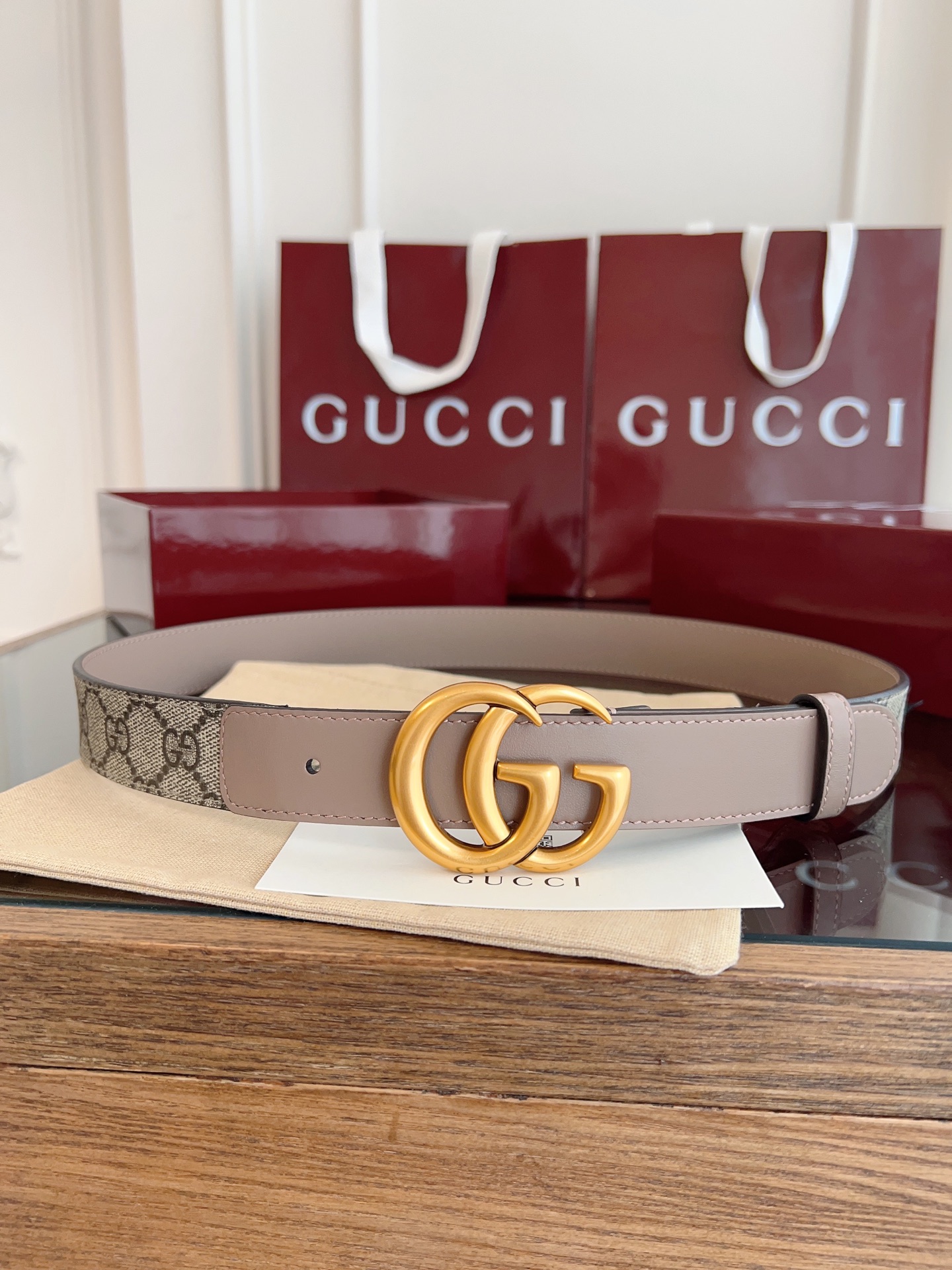 Gucci Female Basic Belt Cow Leather S-m-l