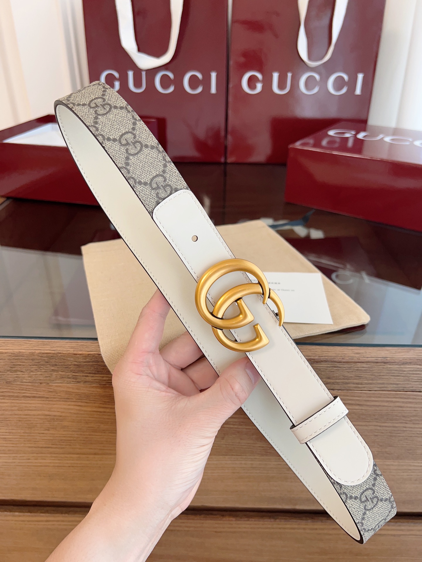 Gucci Female Basic Belt Cow Leather S-m-l
