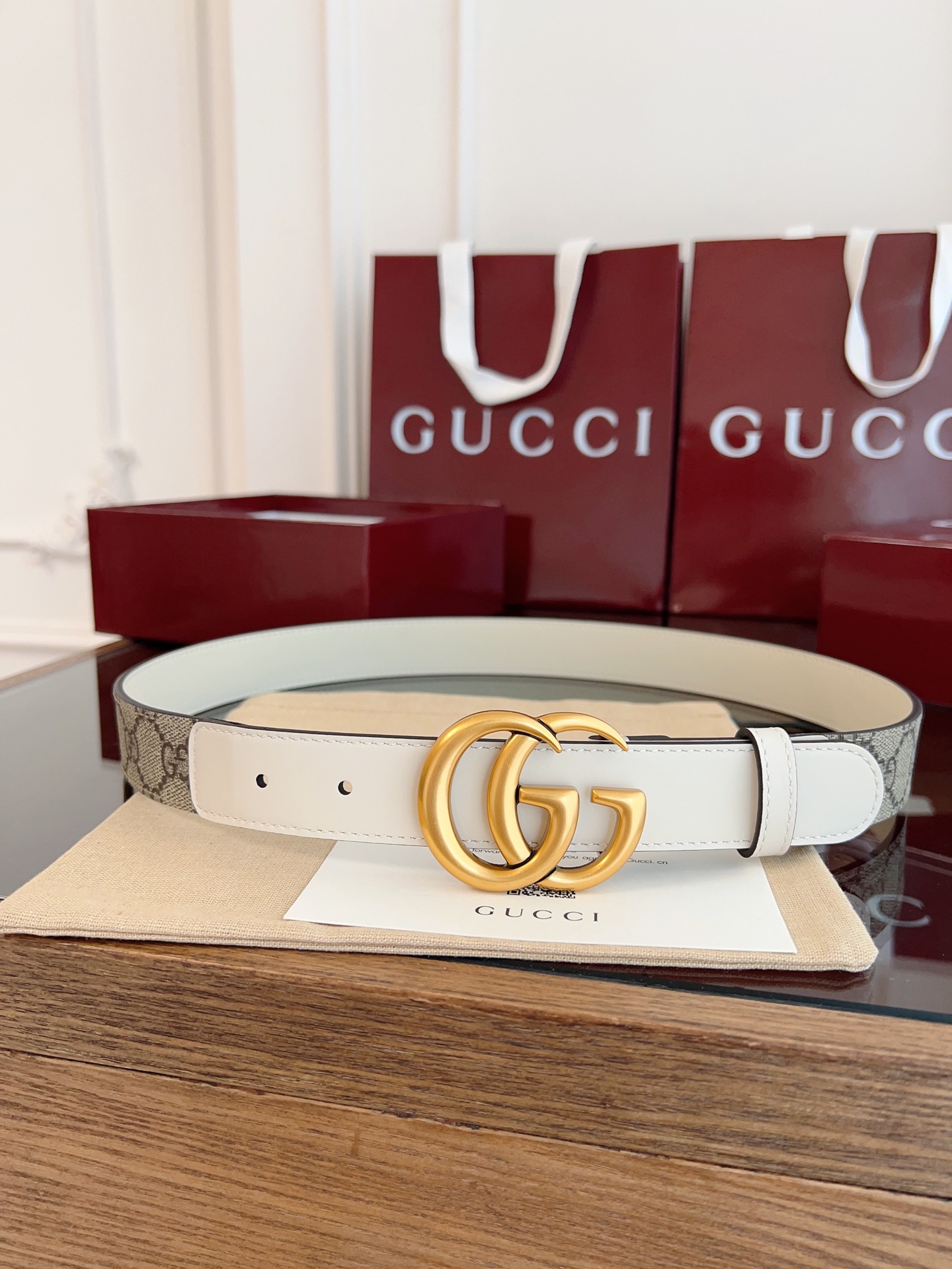 Gucci Female Basic Belt Cow Leather S-m-l