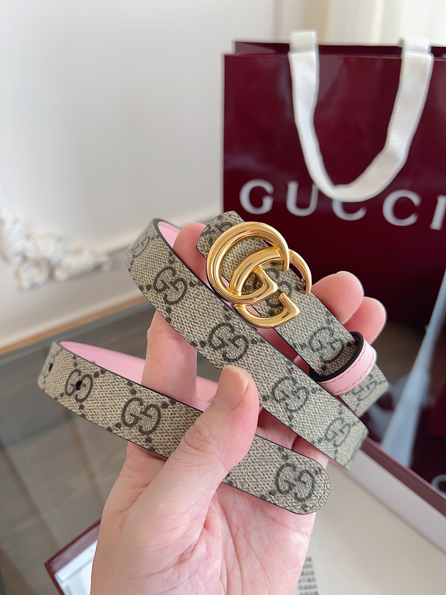 Gucci Female Basic Belt Cow Leather