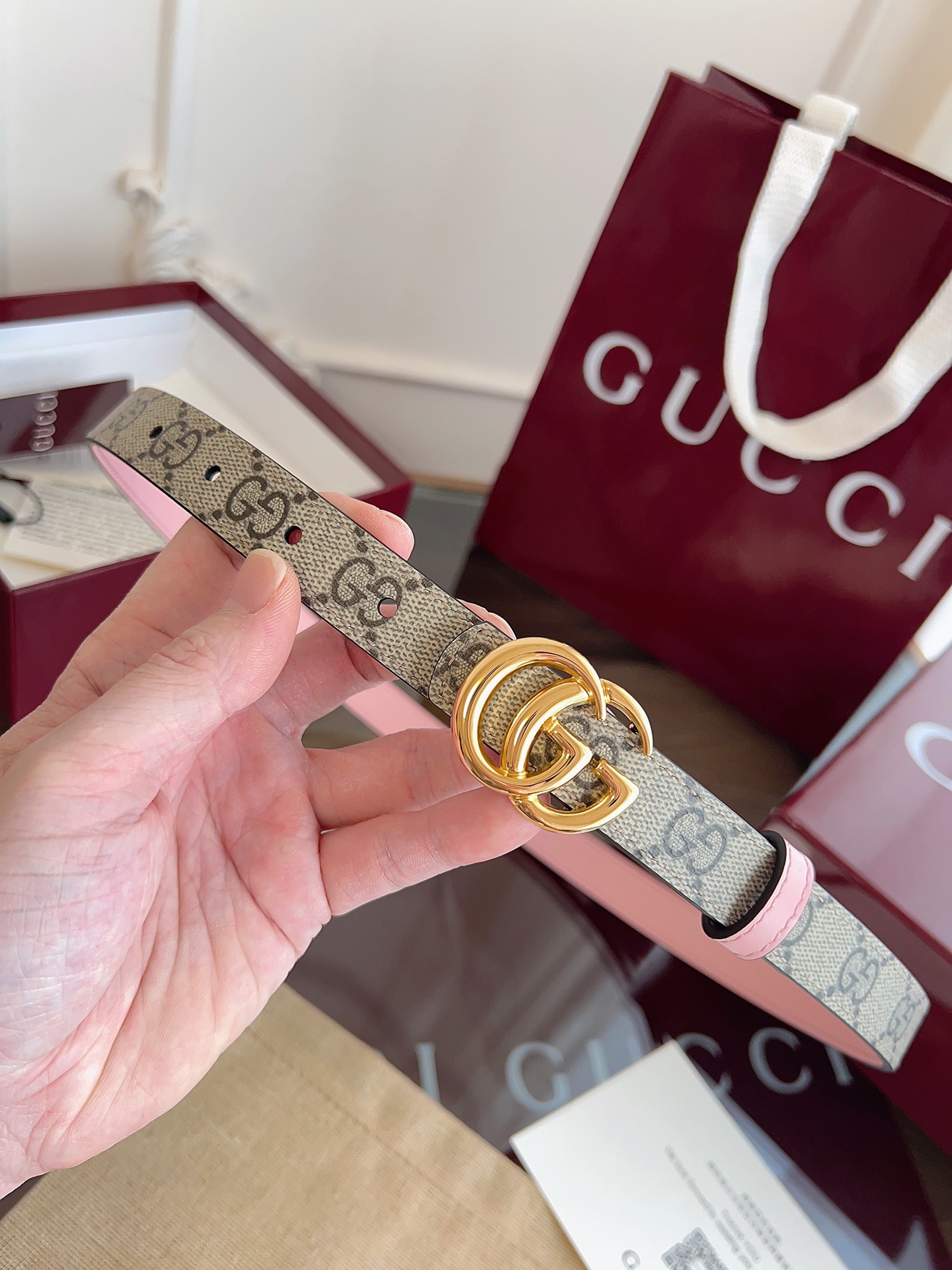 Gucci Female Basic Belt Cow Leather