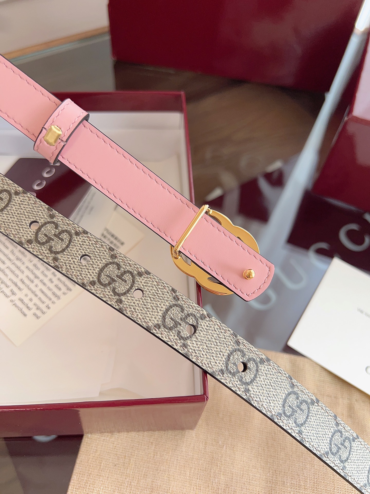 Gucci Female Basic Belt Cow Leather
