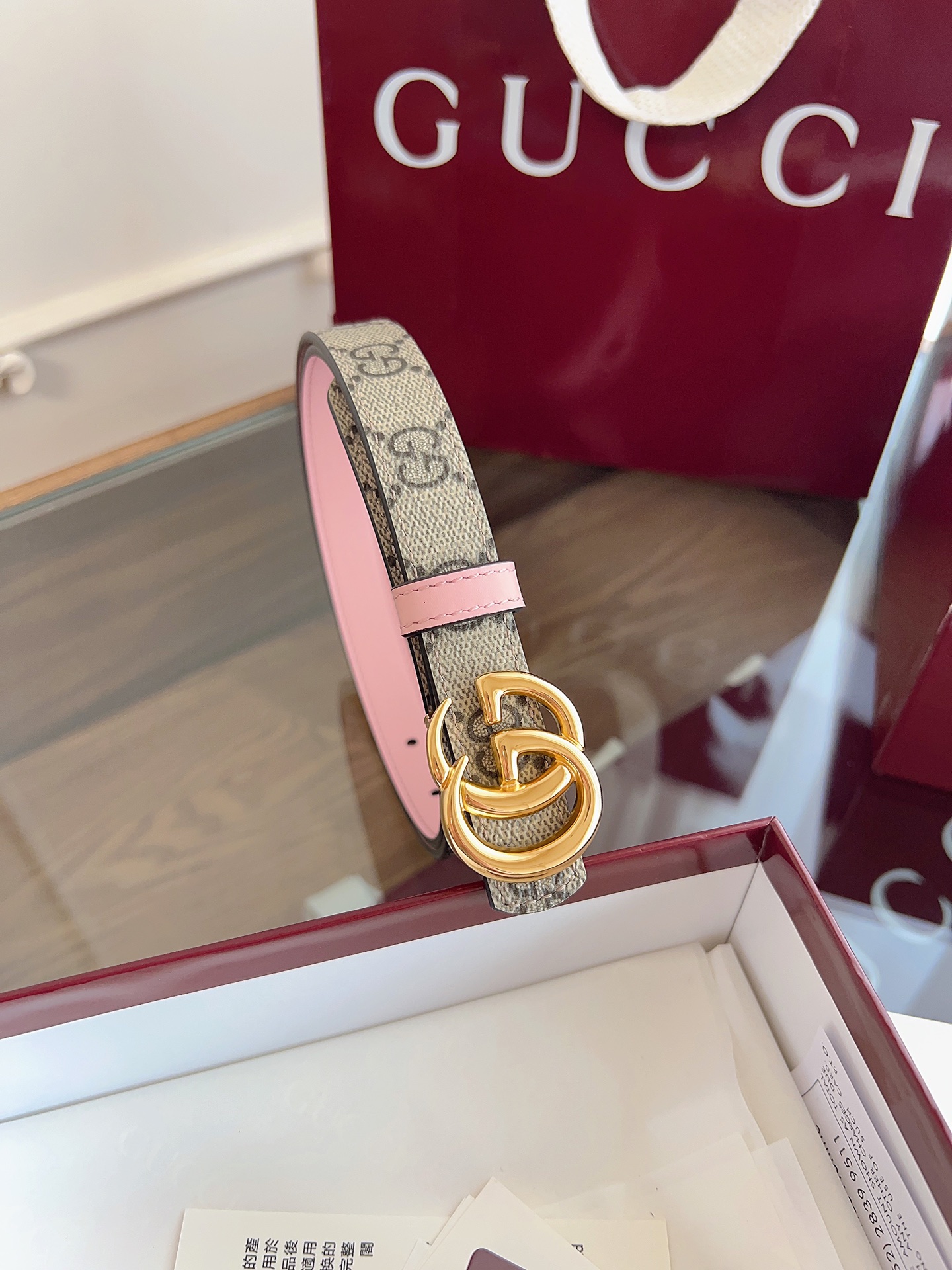 Gucci Female Basic Belt Cow Leather