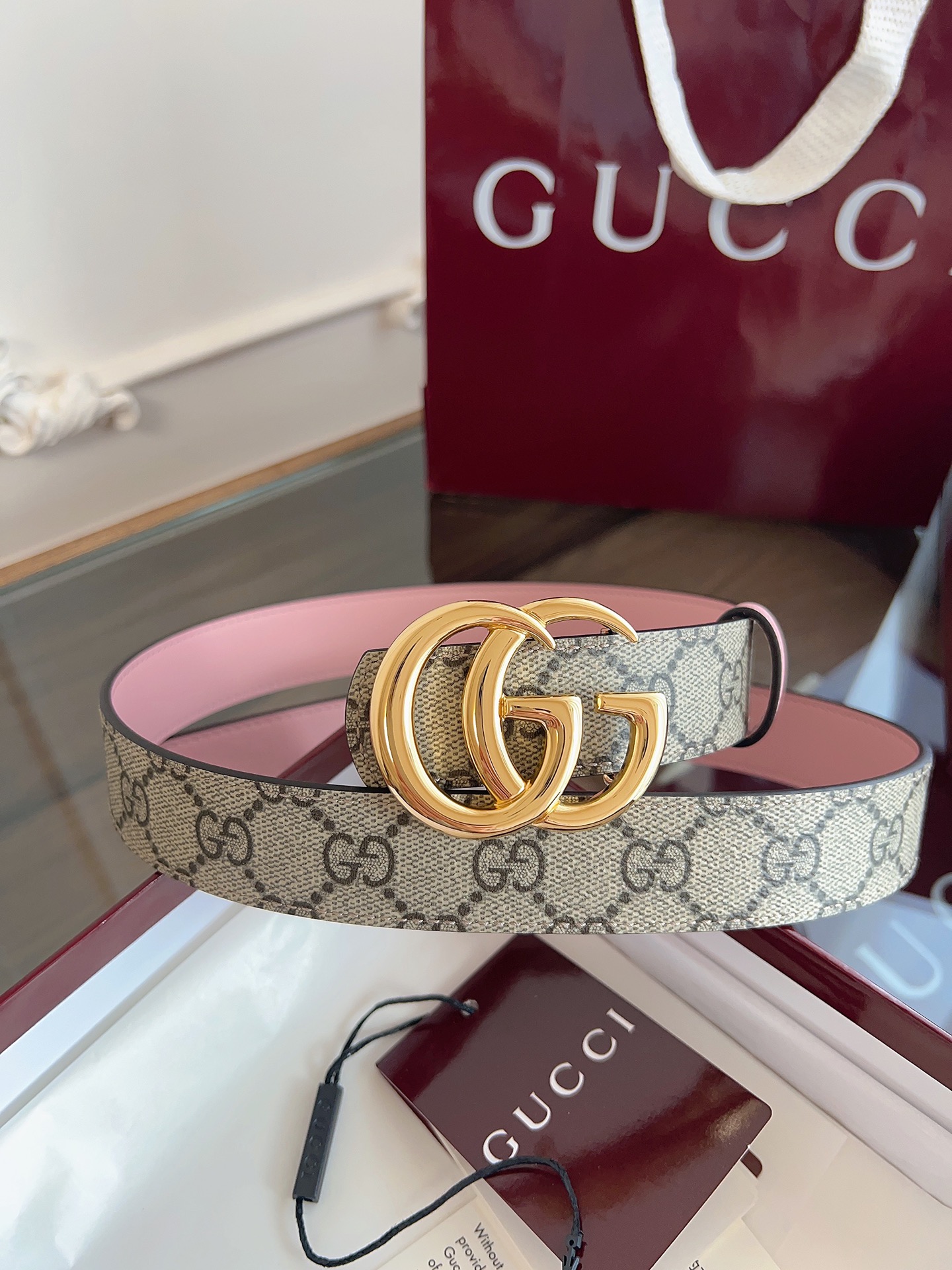 Gucci Female Basic Belt Cow Leather