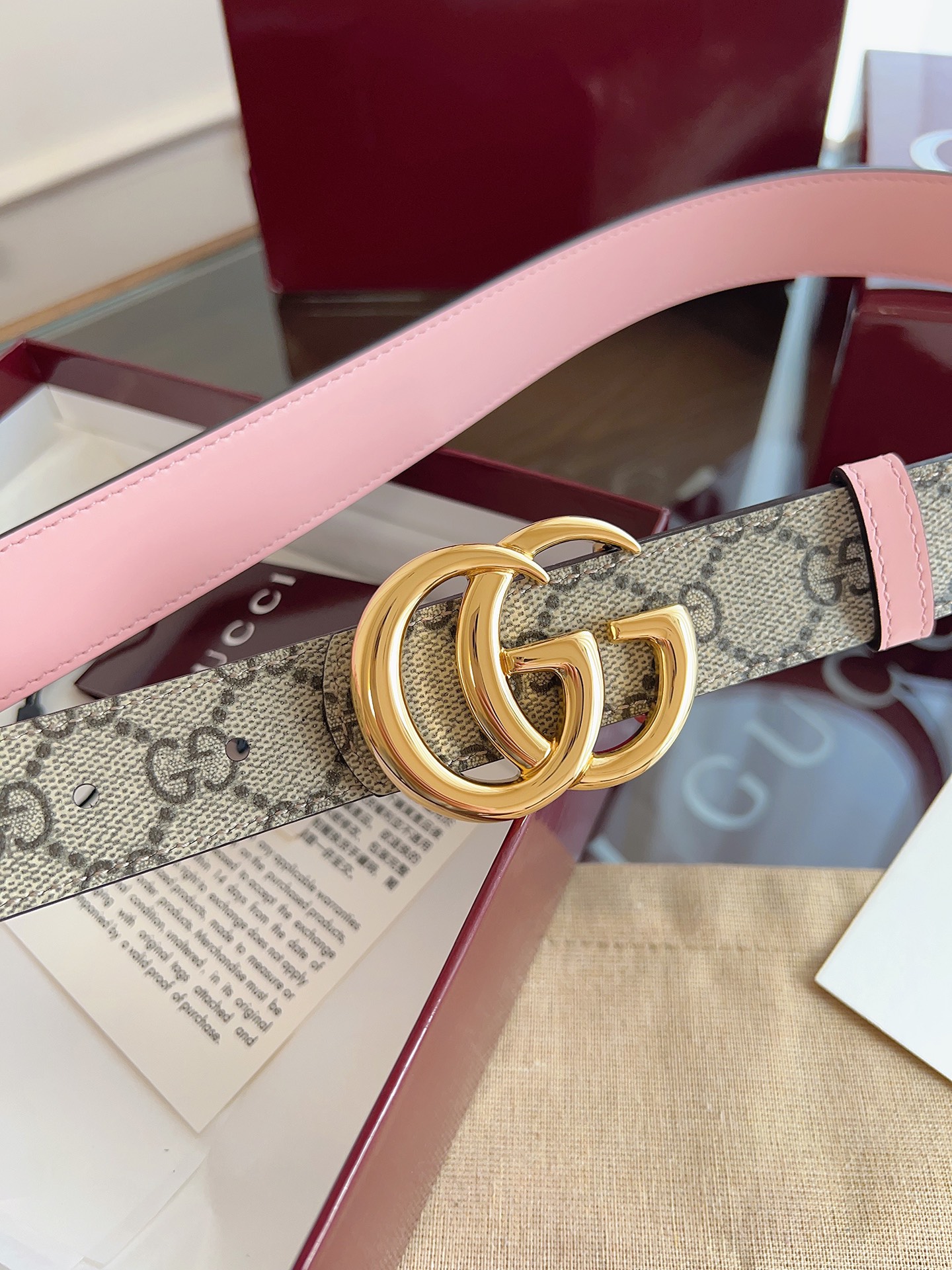 Gucci Female Basic Belt Cow Leather