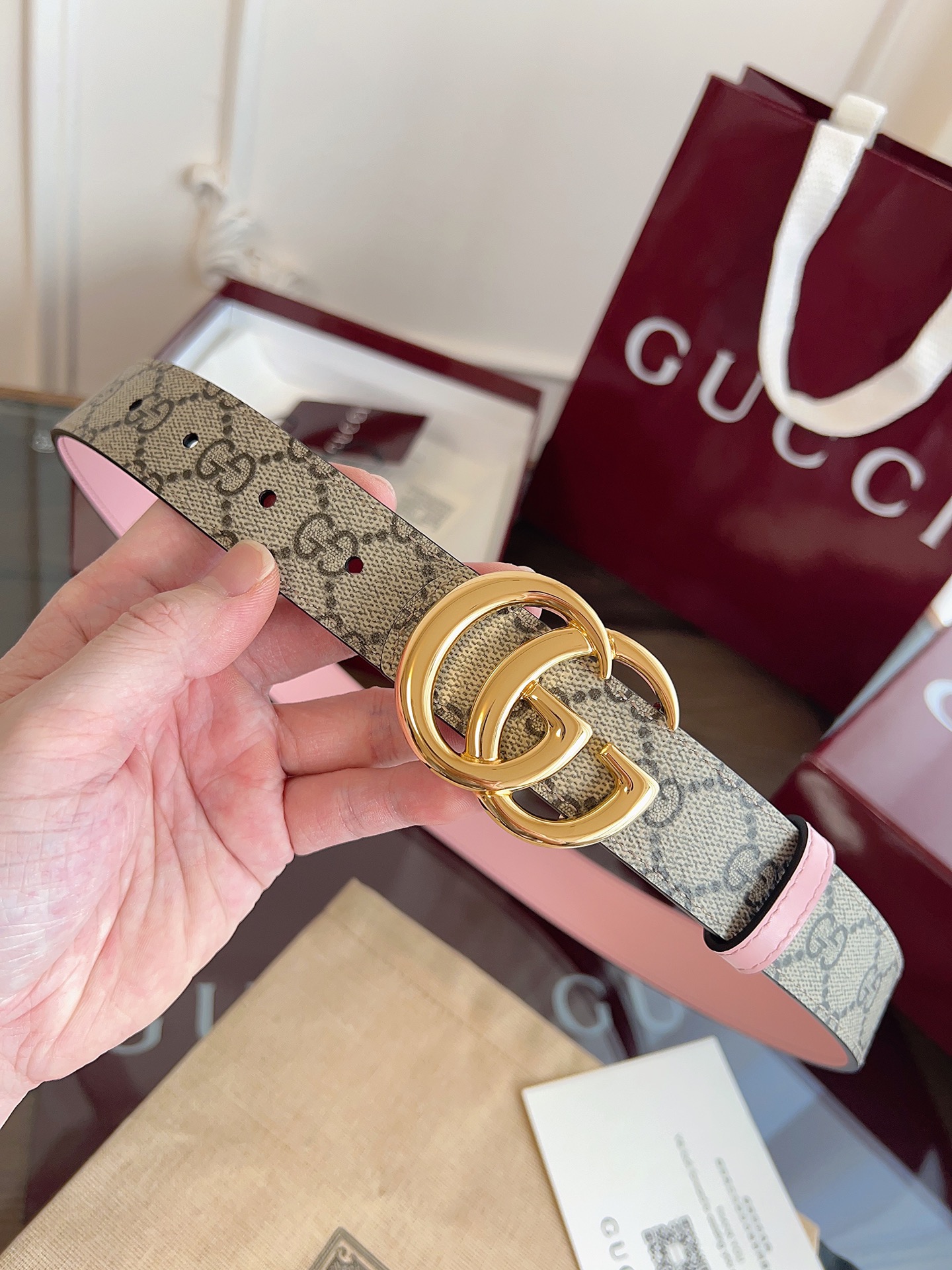 Gucci Female Basic Belt Cow Leather
