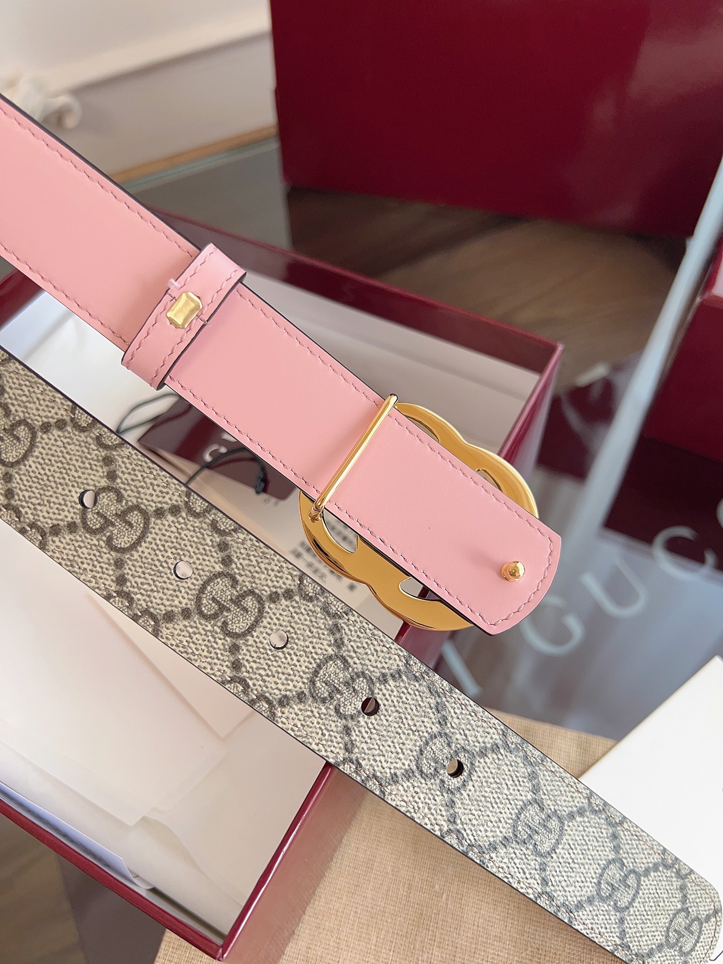 Gucci Female Basic Belt Cow Leather