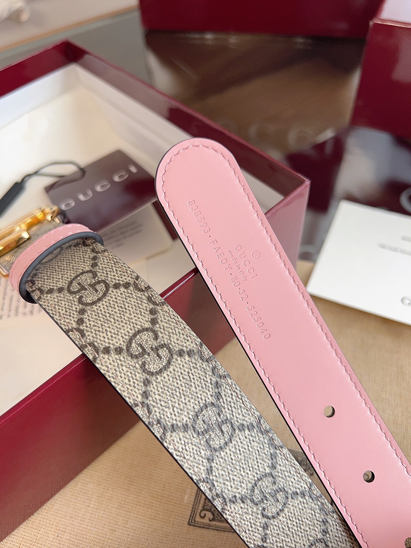 Gucci Female Basic Belt Cow Leather