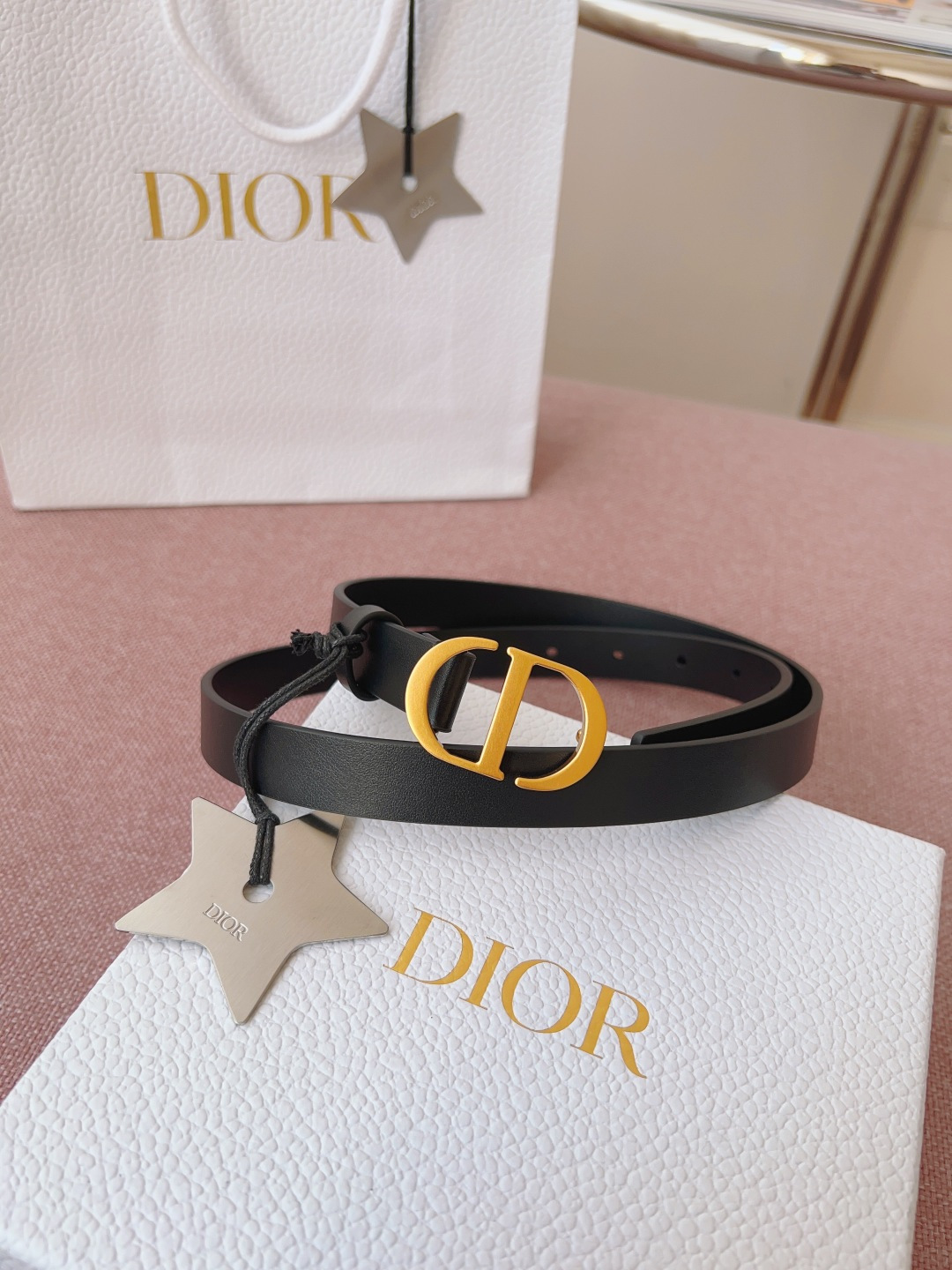 Dior Female Basic Belt Cow Leather