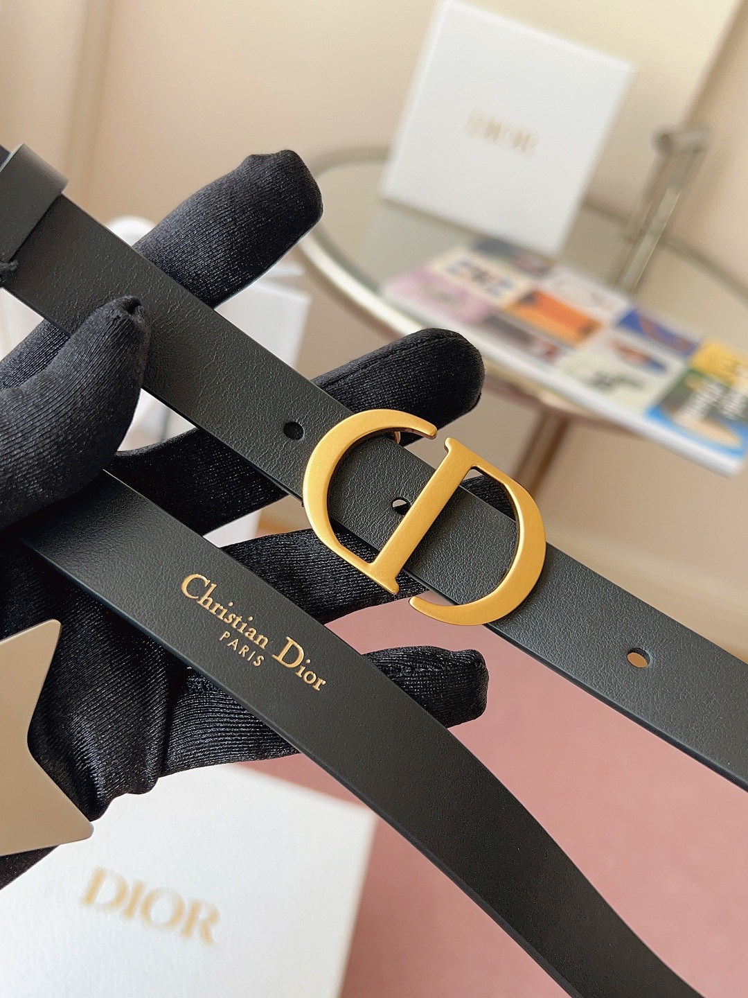 Dior Female Basic Belt Cow Leather