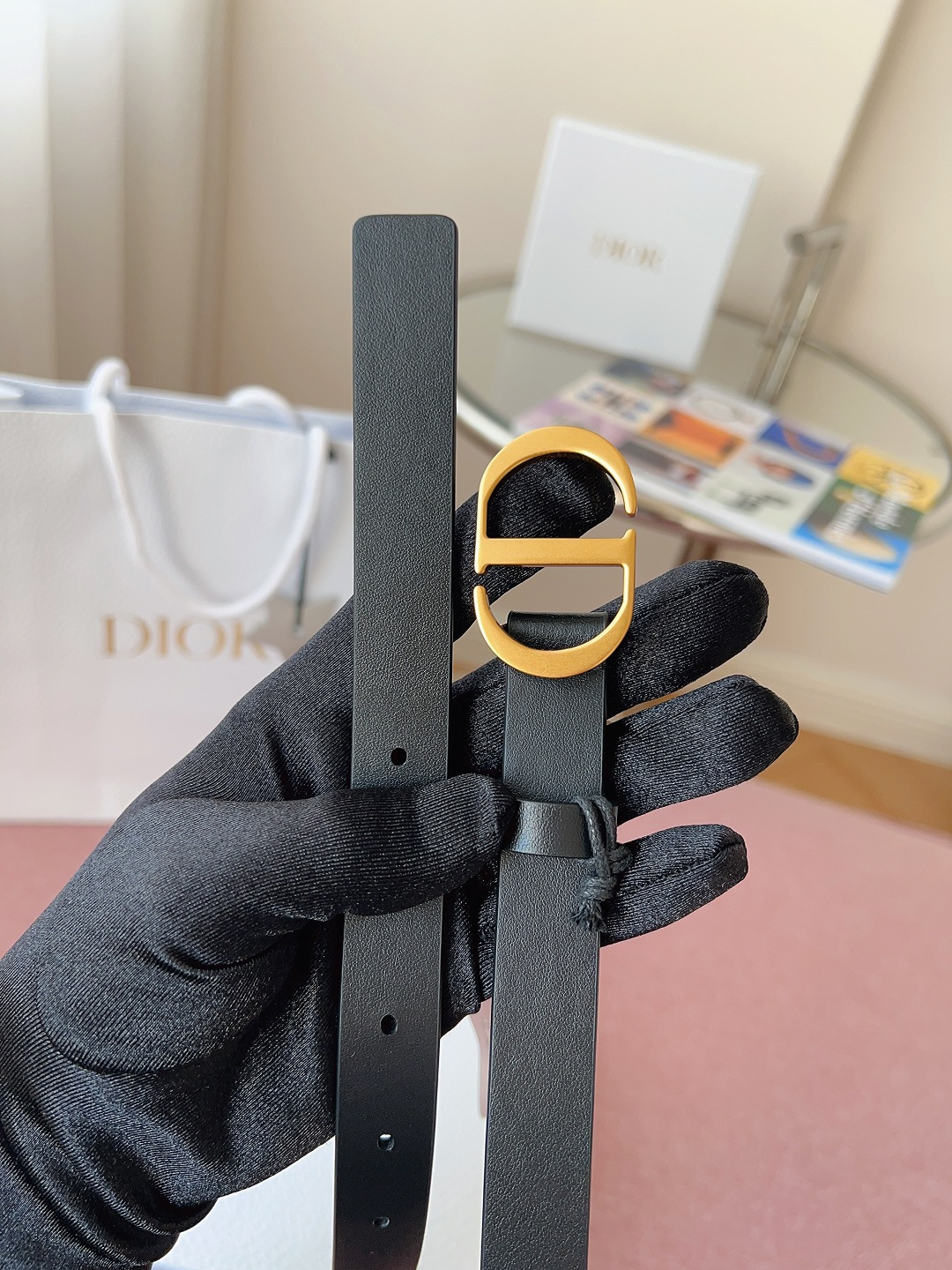 Dior Female Basic Belt Cow Leather