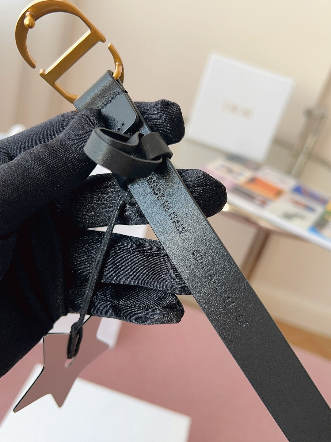 Dior Female Basic Belt Cow Leather