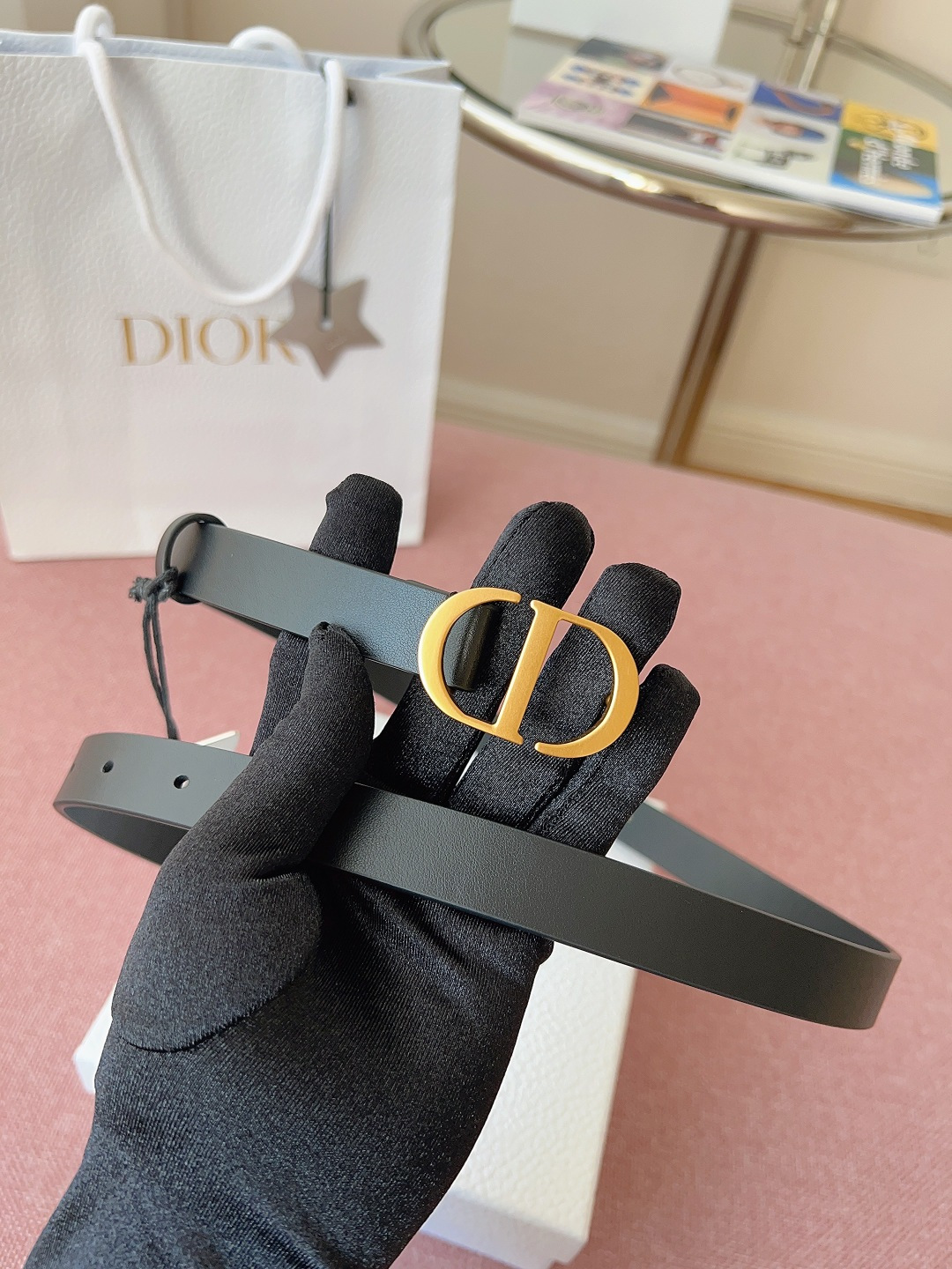 Dior Female Basic Belt Cow Leather