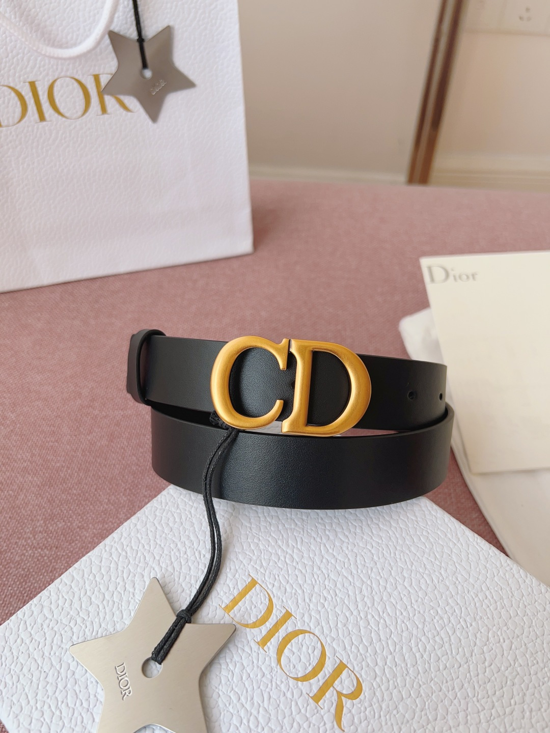 Dior Female Basic Belt Cow Leather