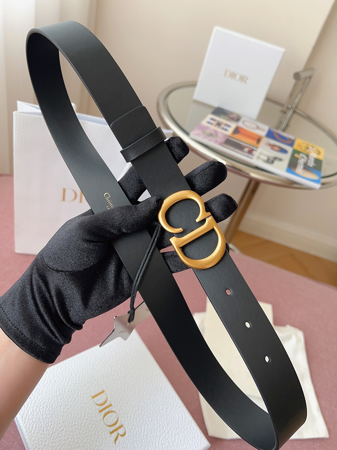 Dior Female Basic Belt Cow Leather