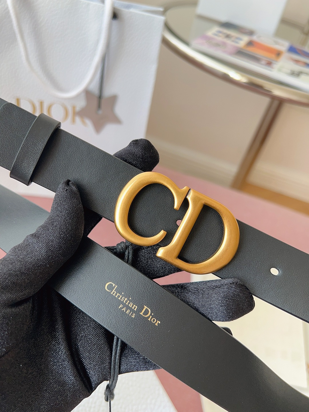 Dior Female Basic Belt Cow Leather