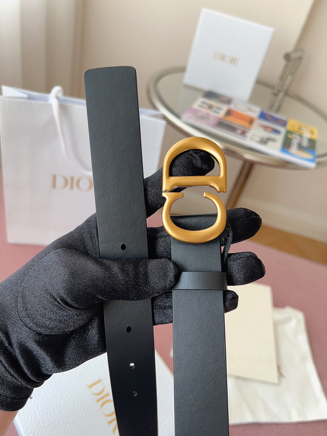 Dior Female Basic Belt Cow Leather