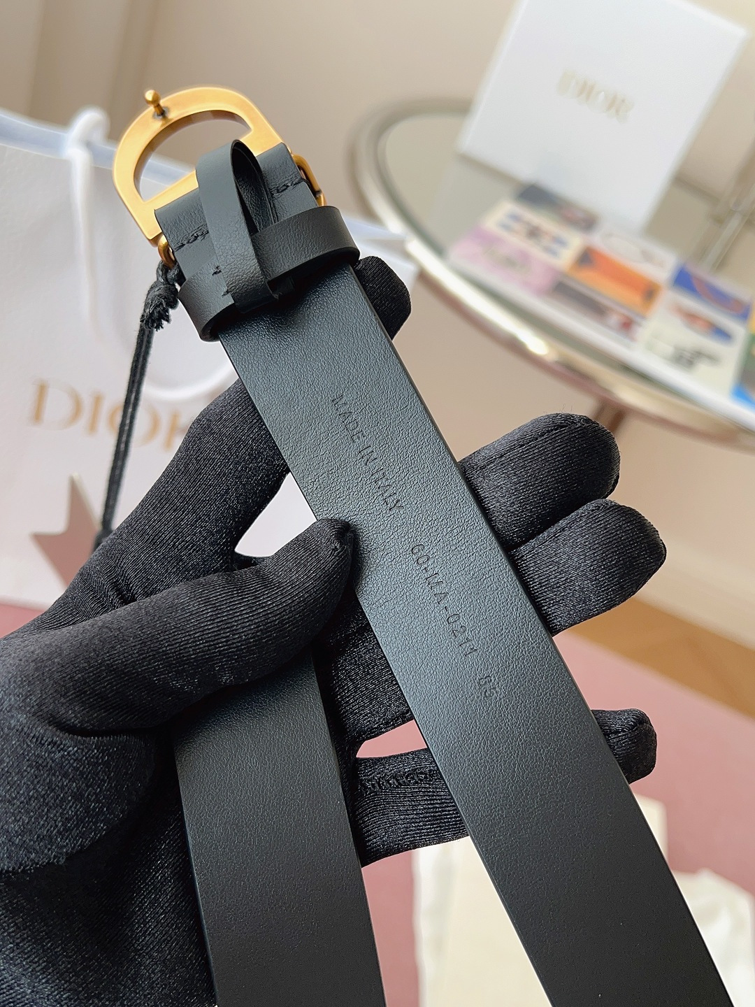 Dior Female Basic Belt Cow Leather