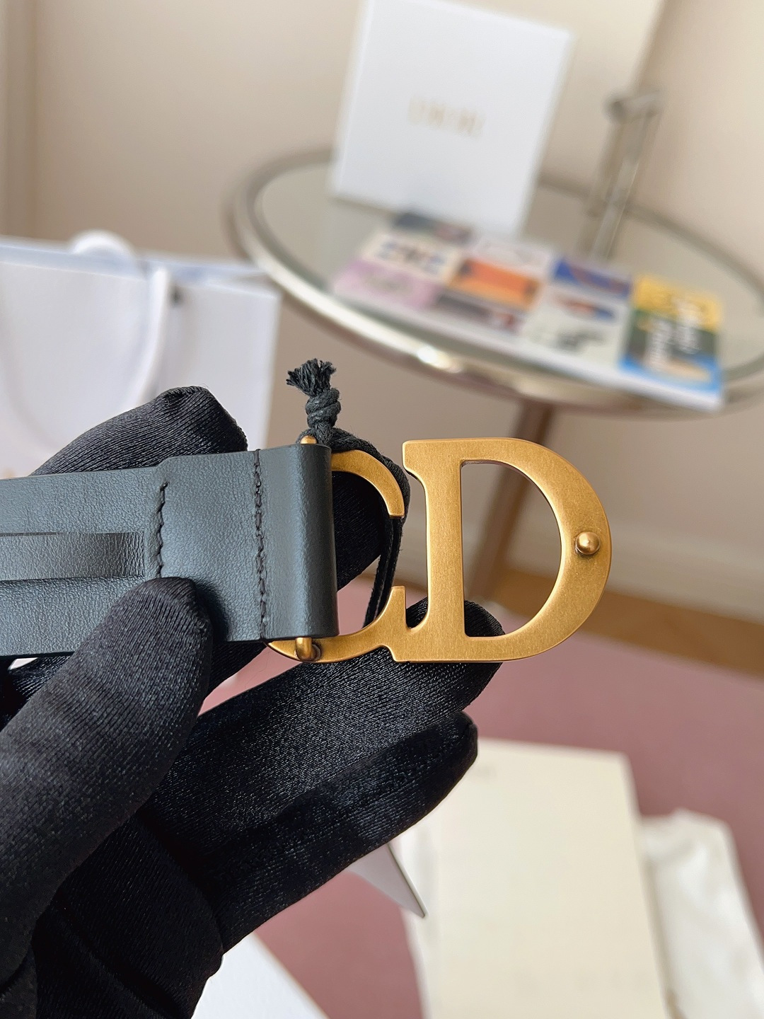 Dior Female Basic Belt Cow Leather