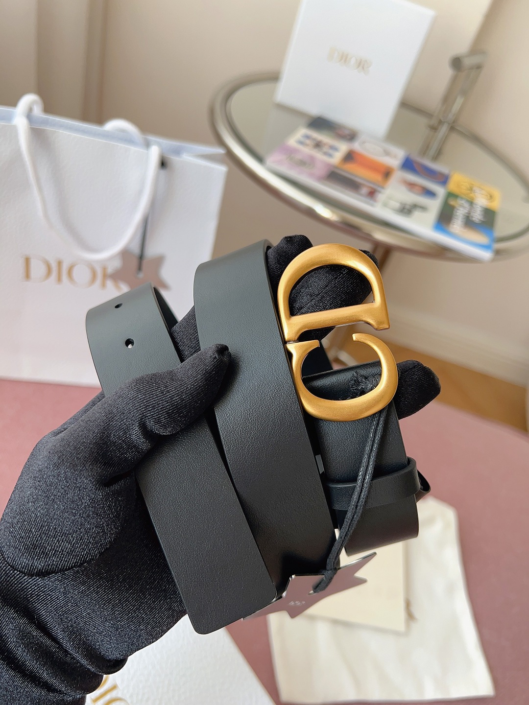 Dior Female Basic Belt Cow Leather