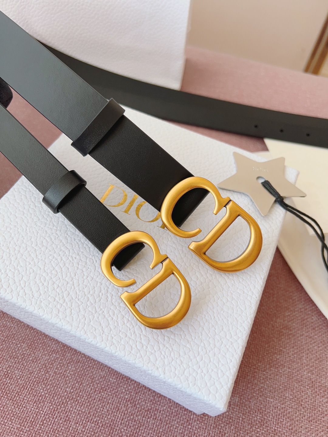 Dior Female Basic Belt Cow Leather