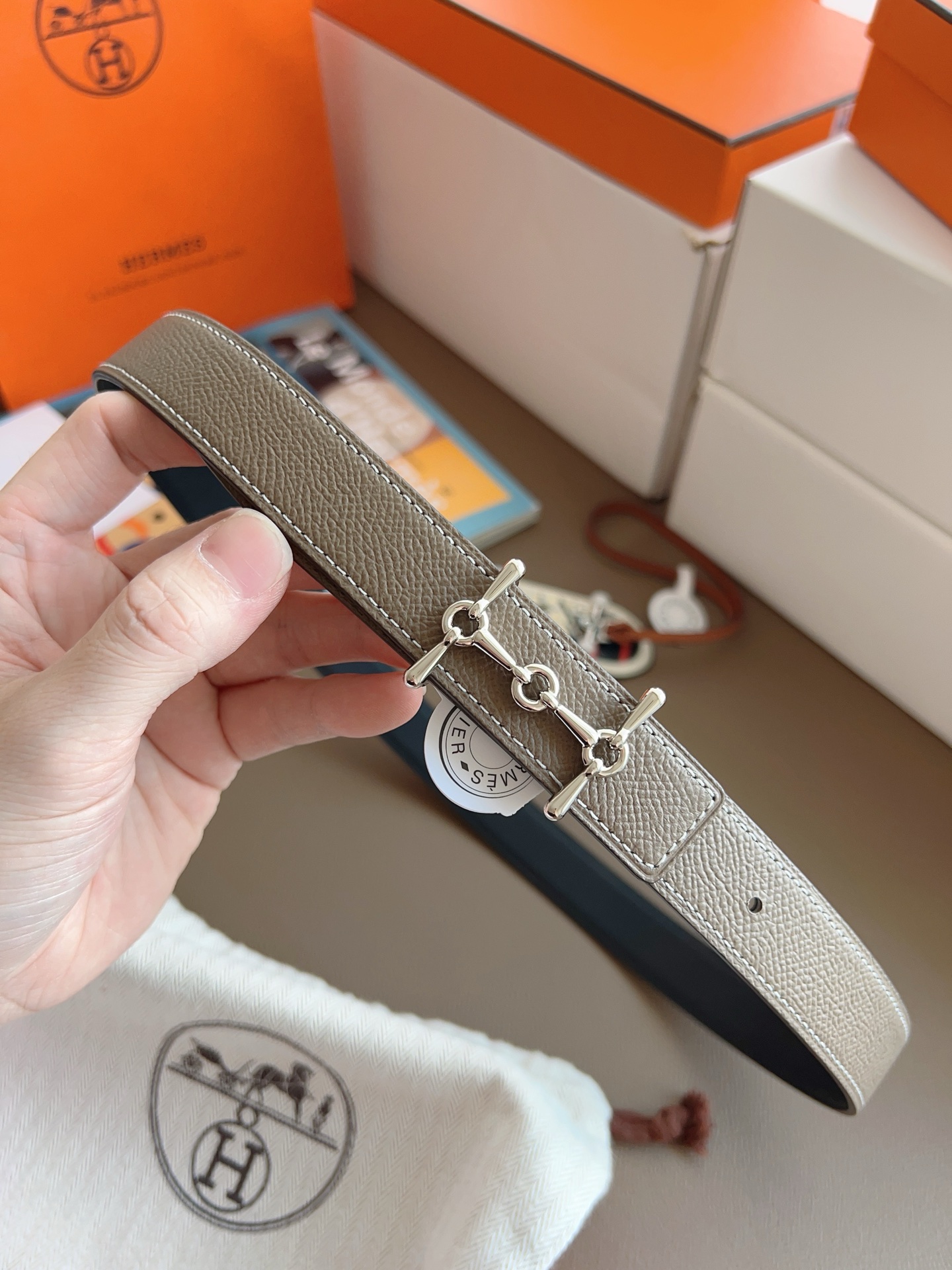 Hermès Female Basic Belt Black 13514-s-m